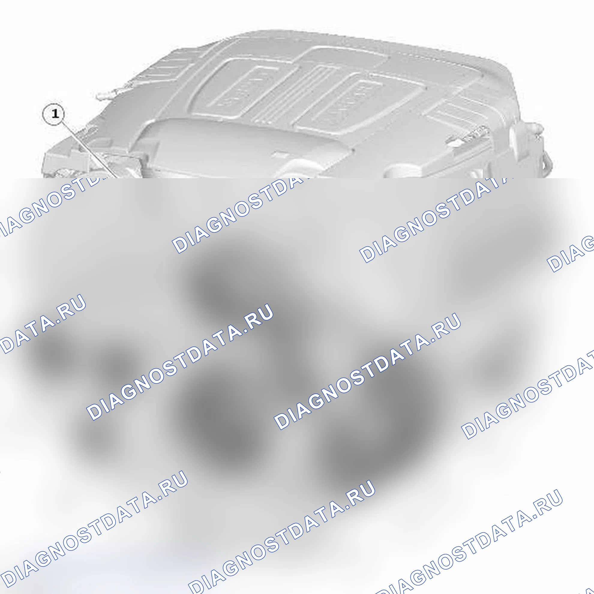 Рис. 9: РАСПОЛОЖЕНИЕ КОМПОНЕНТОВ. Jaguar XJ X351