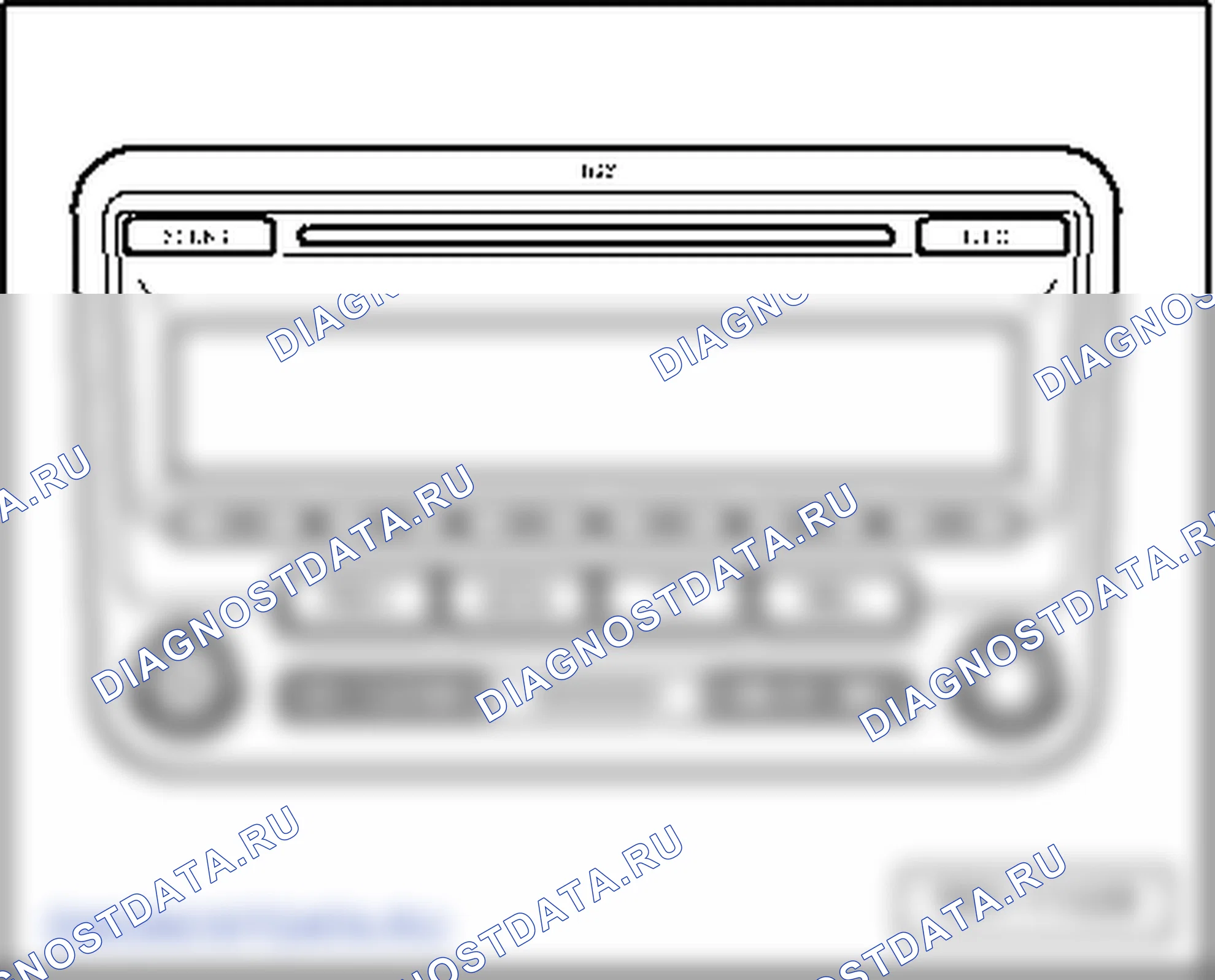 Аудиосистема RCD 310. Volkswagen Golf Mk5