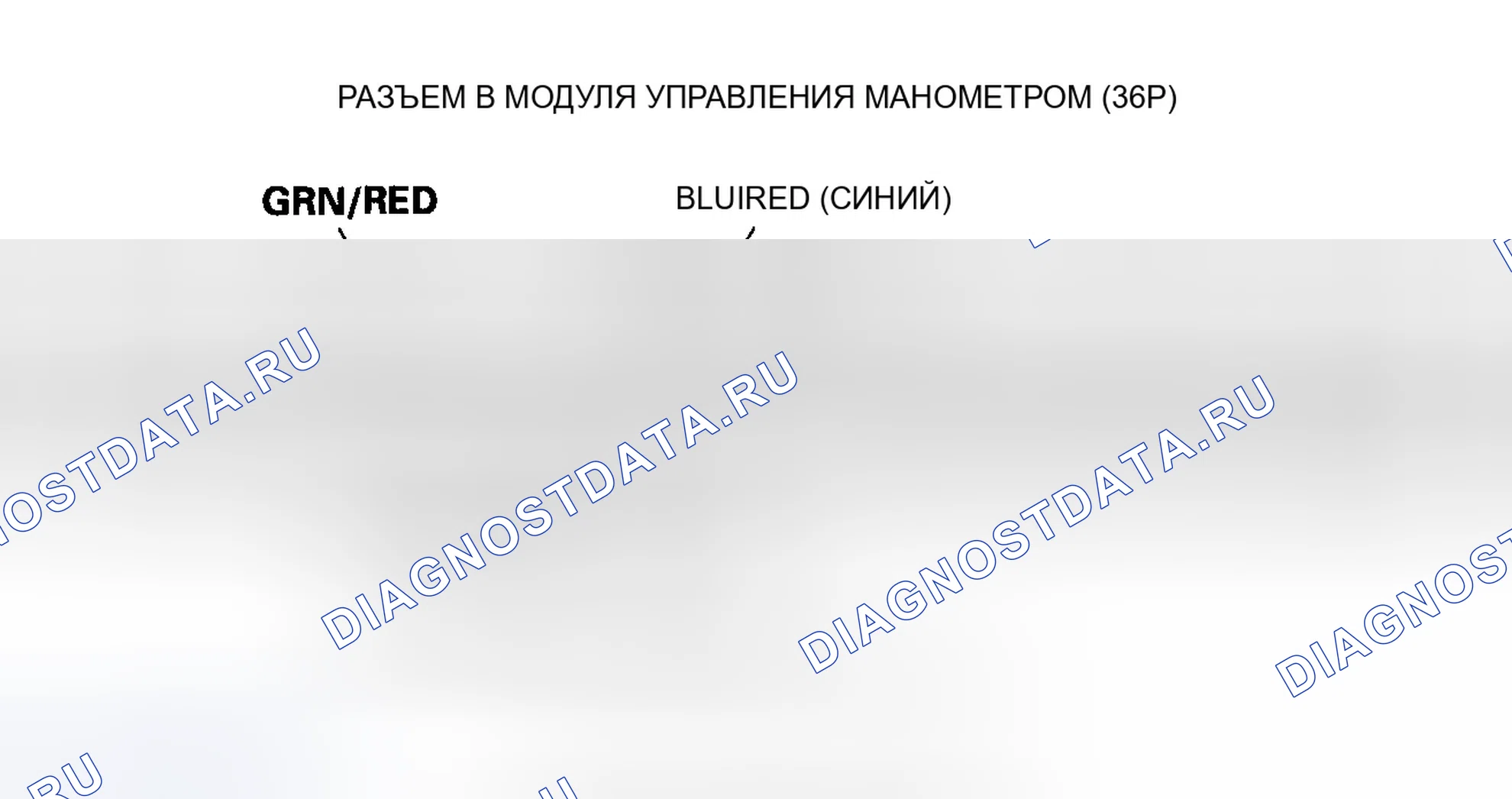 Рис. 13: Входной тест модуля управления манометром. Honda Pilot I
