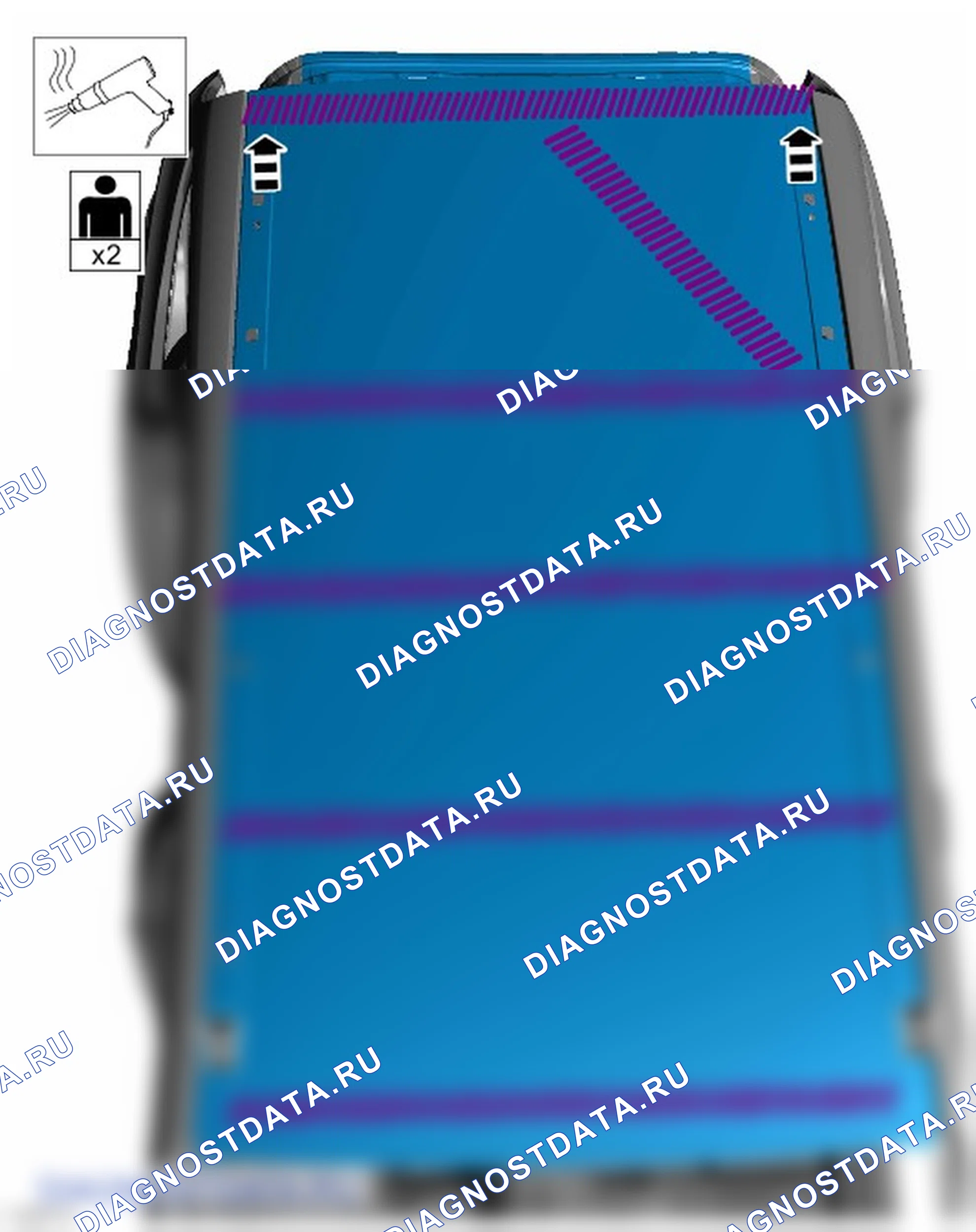 Как снять и установить панель крыши. Ford Galaxy III