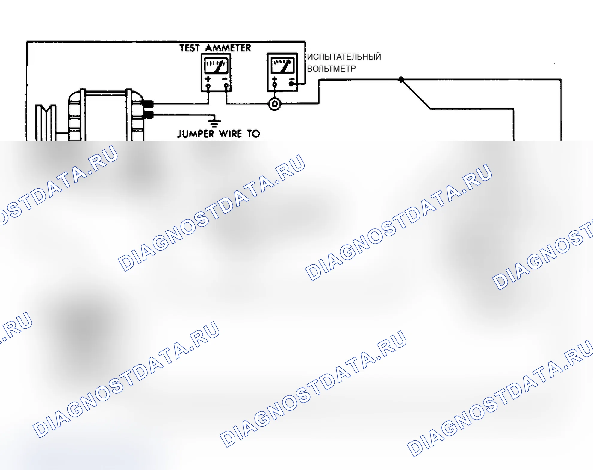 Рис. 2: СОПРОТИВЛЕНИЕ ЦЕПИ ЗАРЯДКИ. Chrysler Fifth Avenue I