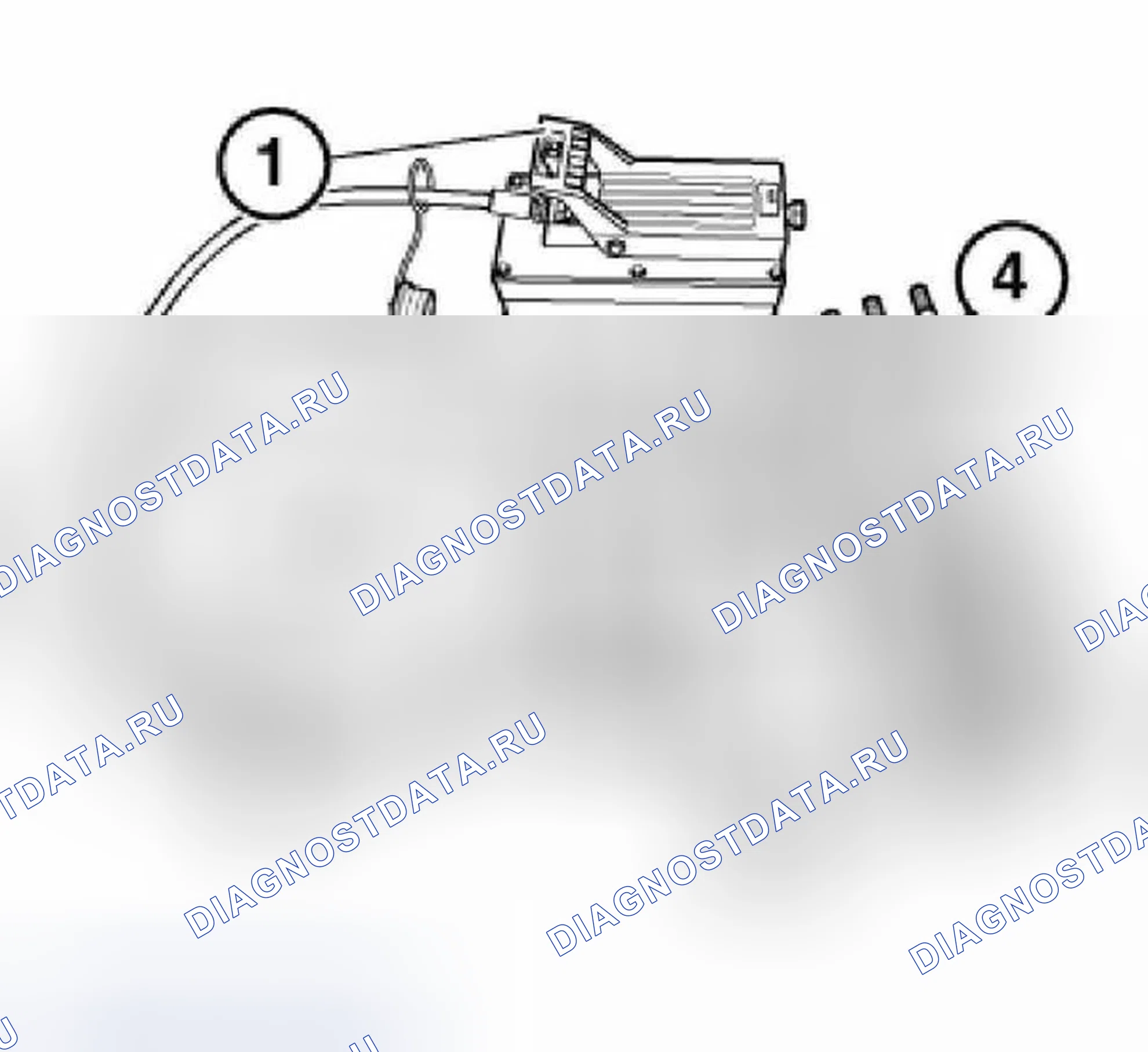 Рис. 52: 00 8 000 Гидравлический съемник. BMW X3 E83