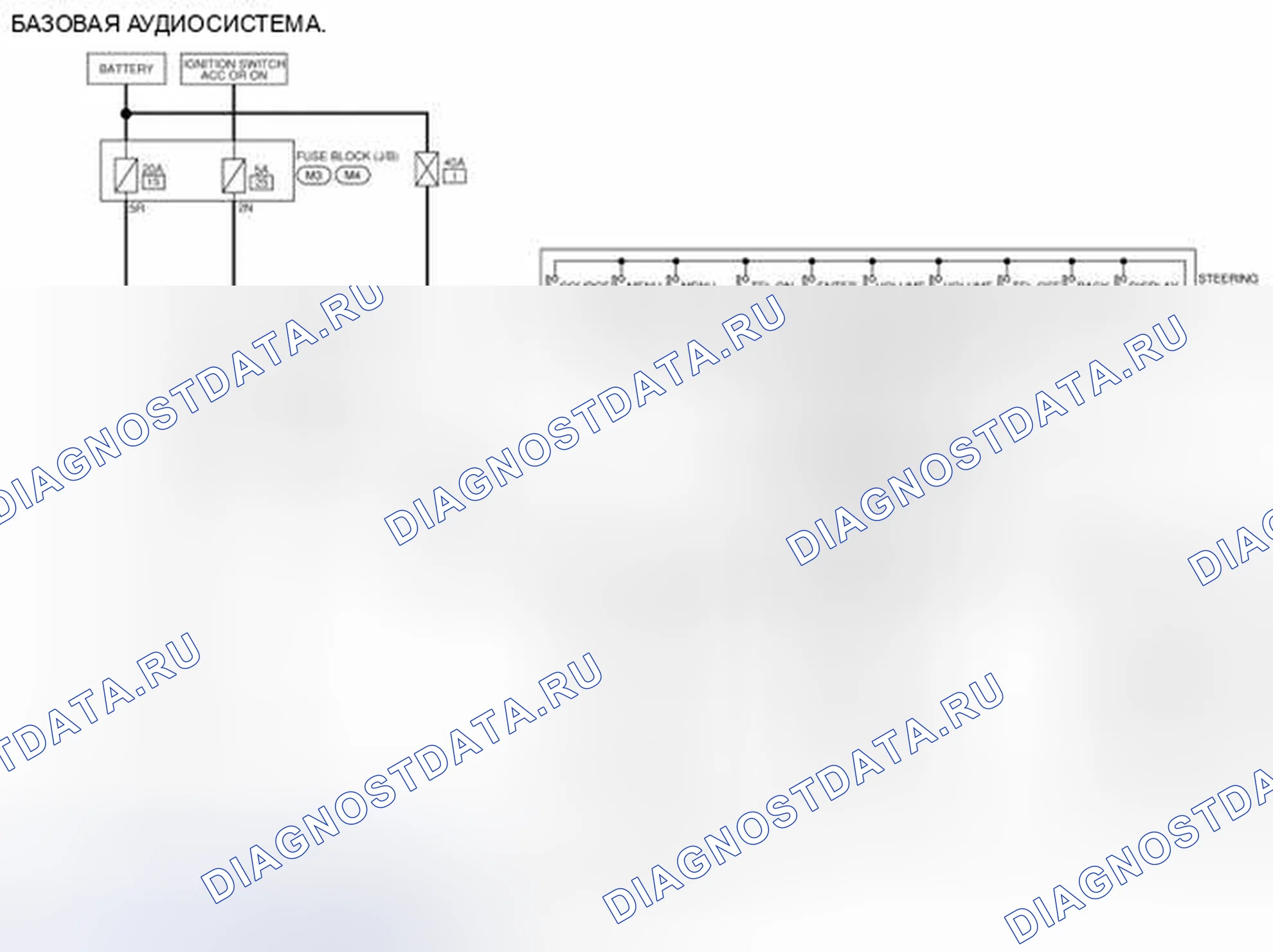 Рис. 26: электросхема. Nissan Altima L33