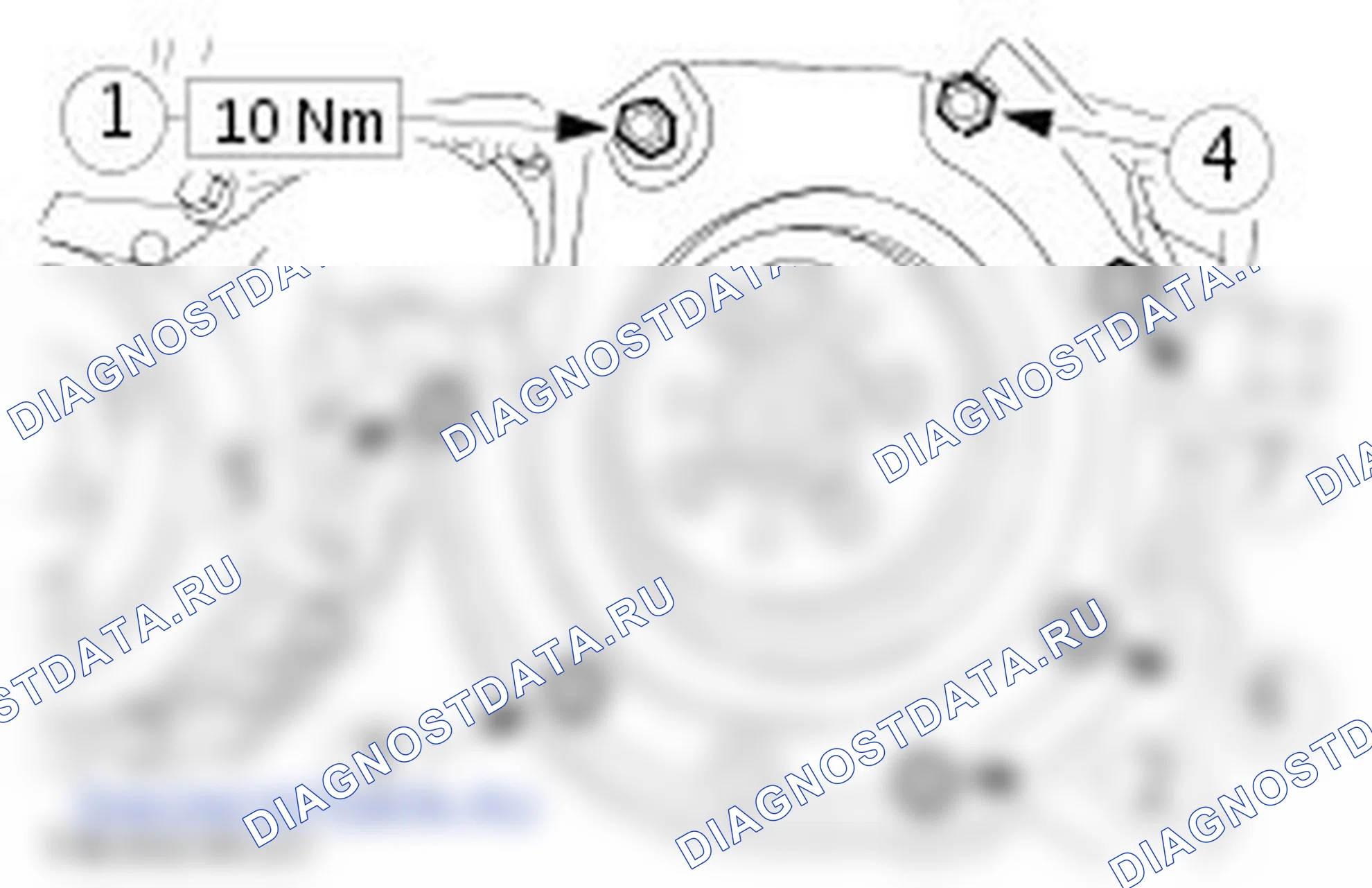 Сборка двигателя. Ford Transit Connect I
