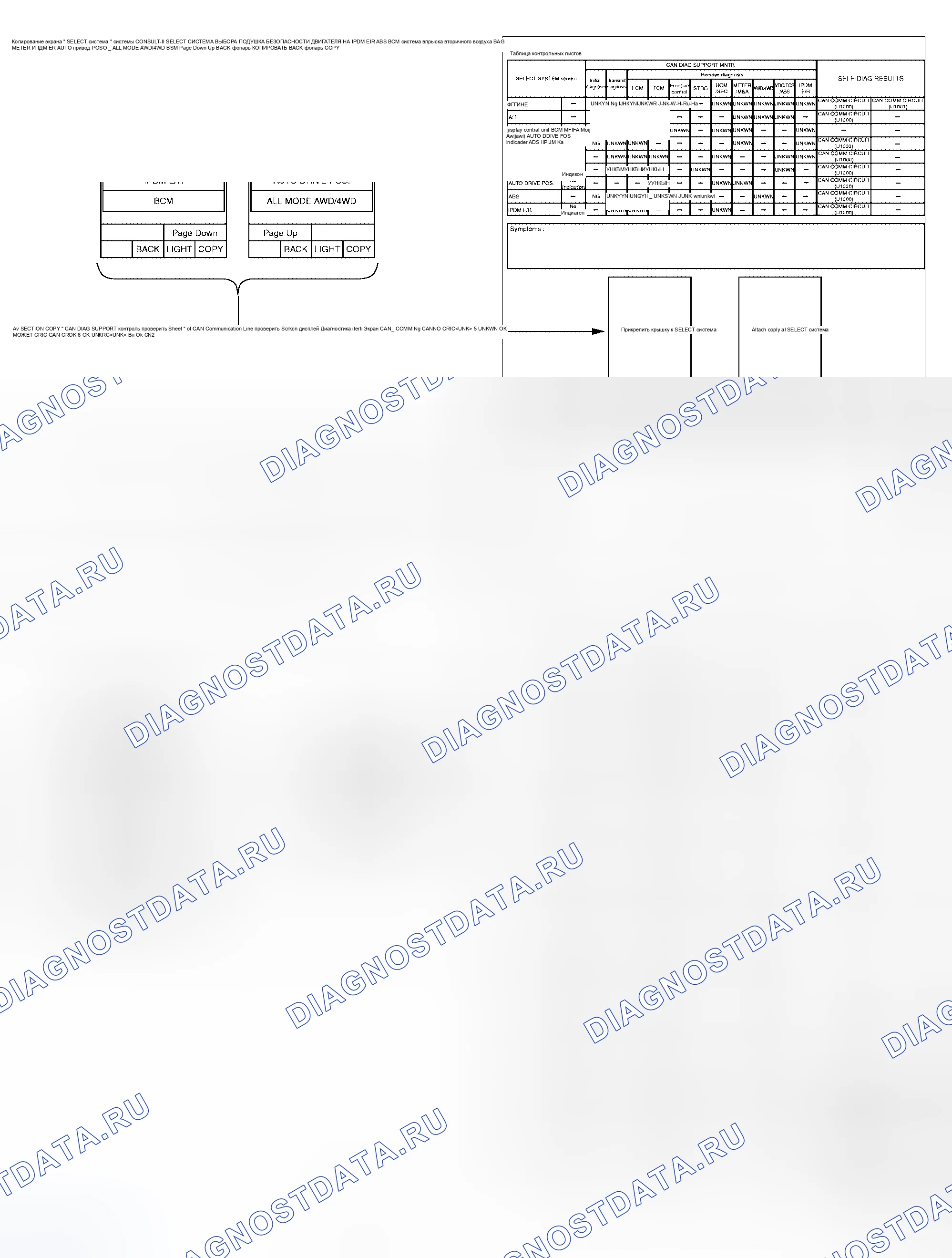 Рис. 10: СБОР ДАННЫХ КОМПАНИЕЙ CONSULT-II. Honda Lagreat I