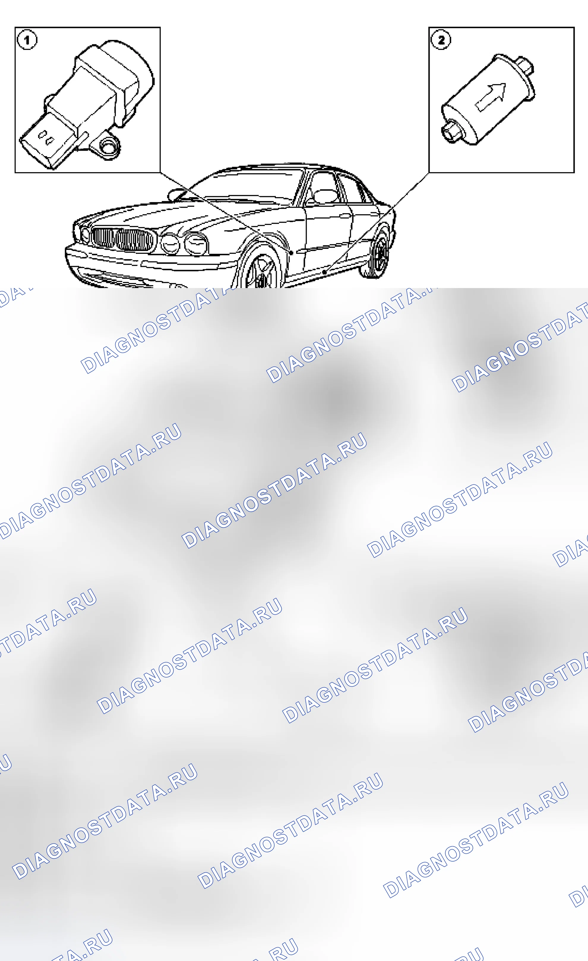 Рис. 57: Транспортные средства без нагнетателя. Jaguar XJR III