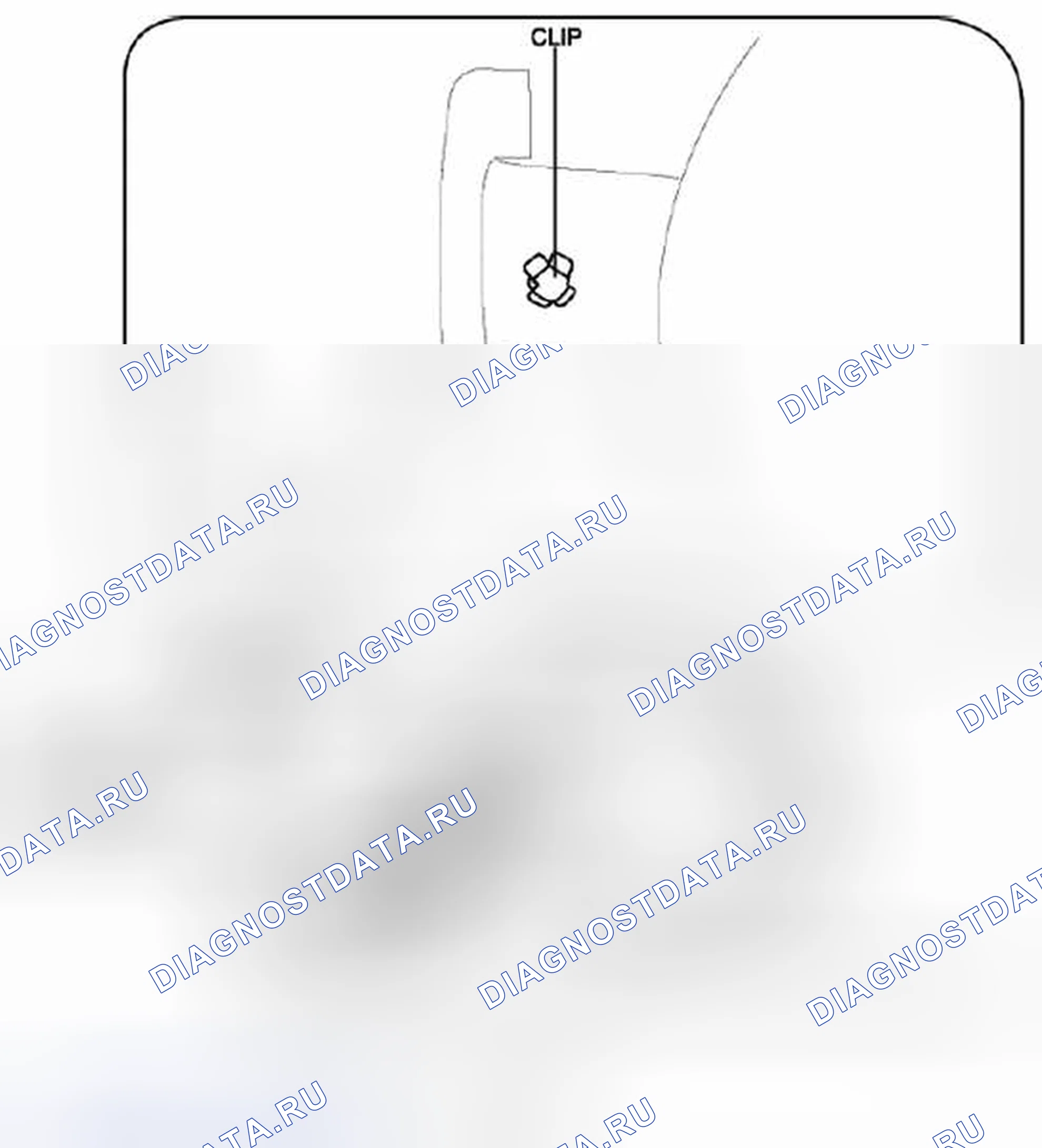 Рис. 2: СНЯТИЕ / УСТАНОВКА КРЫШКИ ТОПЛИВОЗАПРАВЩИКА. Honda Civic IX рестайлинг