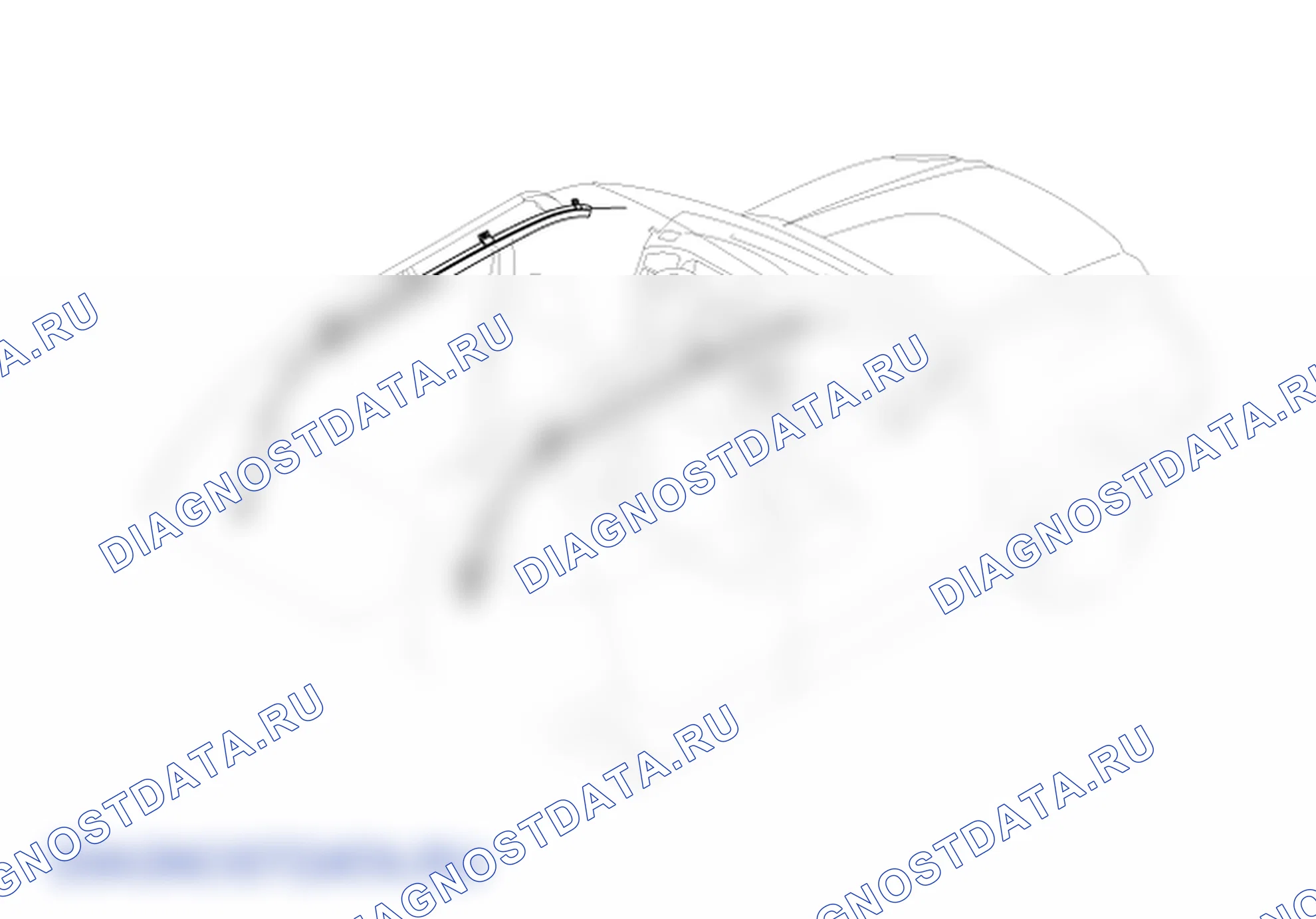 Расположение деталей модуля навесной подушки безопасности (CAB). Kia Sportage KM