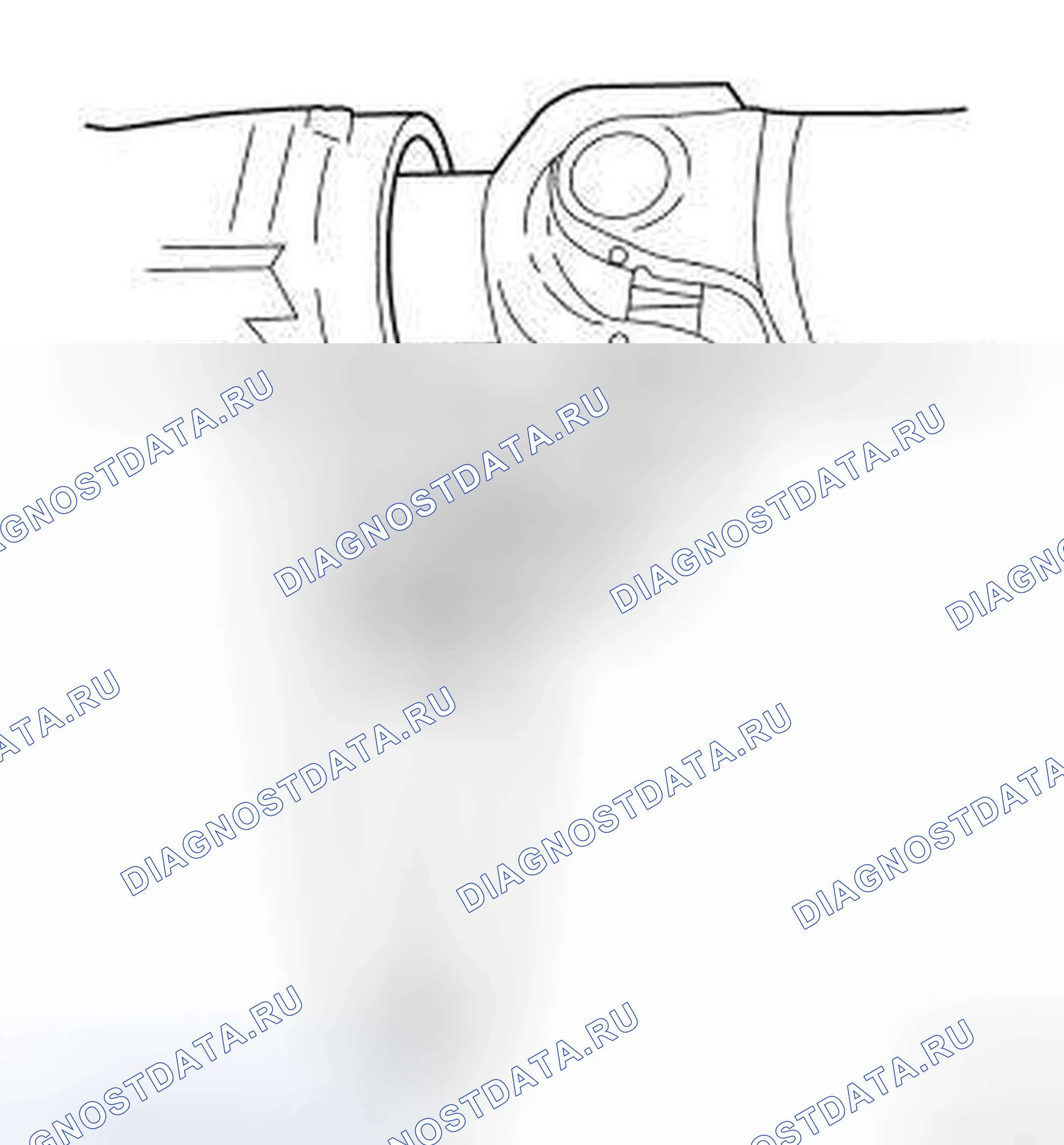 Рис. 260: МОНОБЛОЧНЫЙ карданный вал. Dodge Dakota III рестайлинг