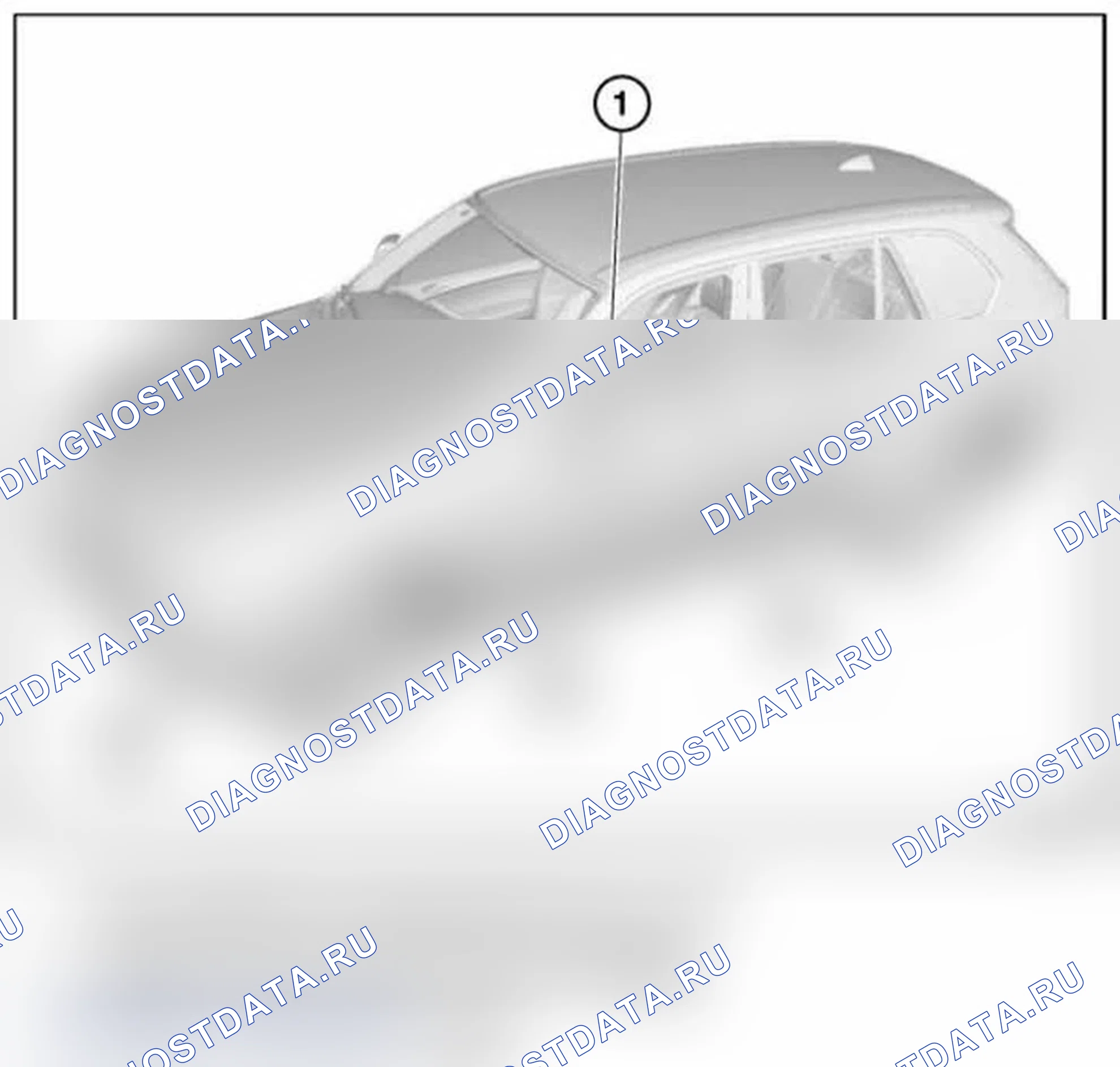 Рис. 873: 65 77... Обзор датчиков системы подушек безопасности. BMW X5 M E70