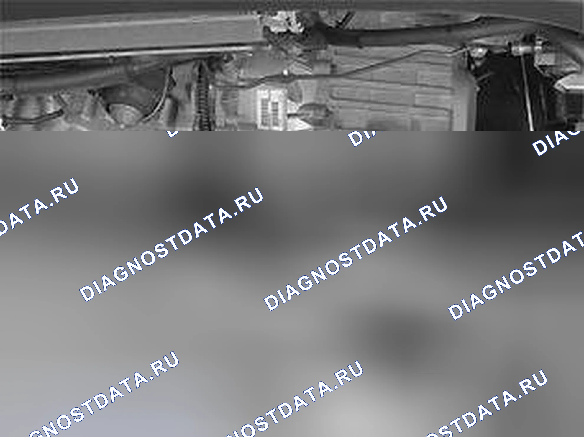 Рис. 1500: Регулировка положения трансмиссии и двигателя. Volvo S60 I