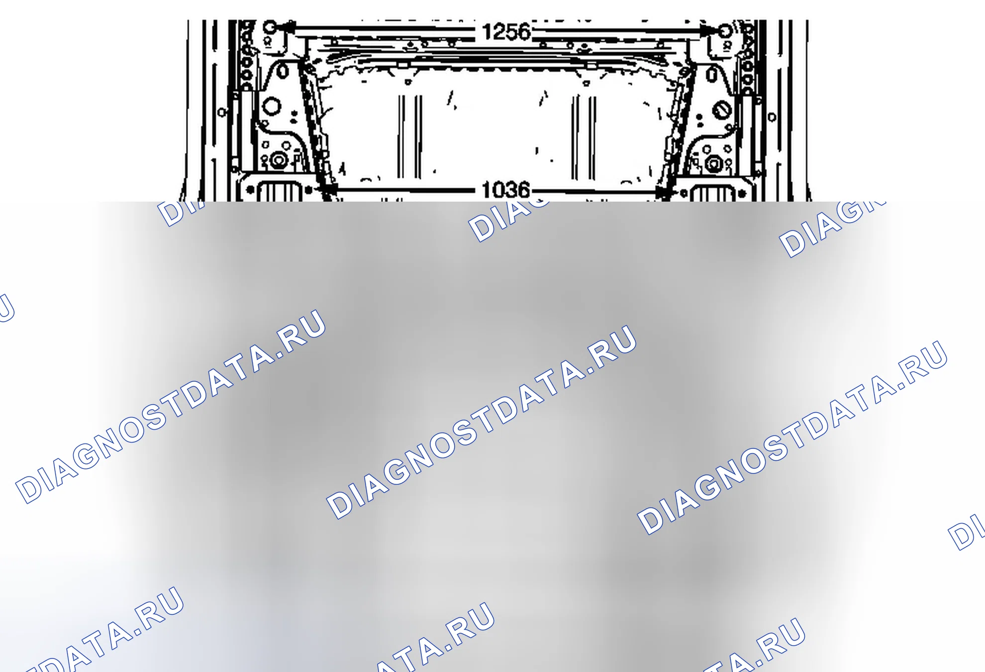 Рис. 58: Задний конец Нижний. Chevrolet Cruze I рестайлинг