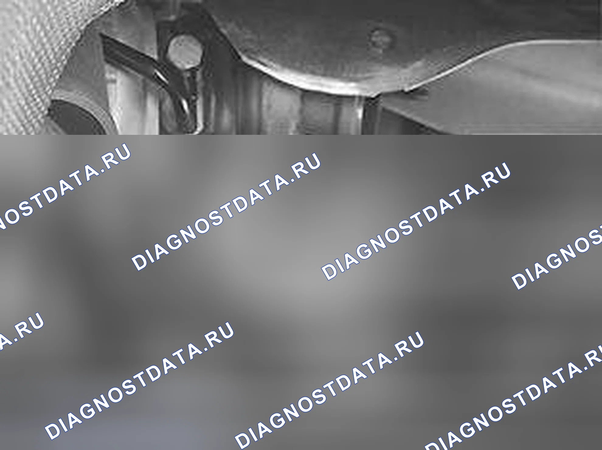Рис. 249: Демонтаж фланца. Volvo V70 II