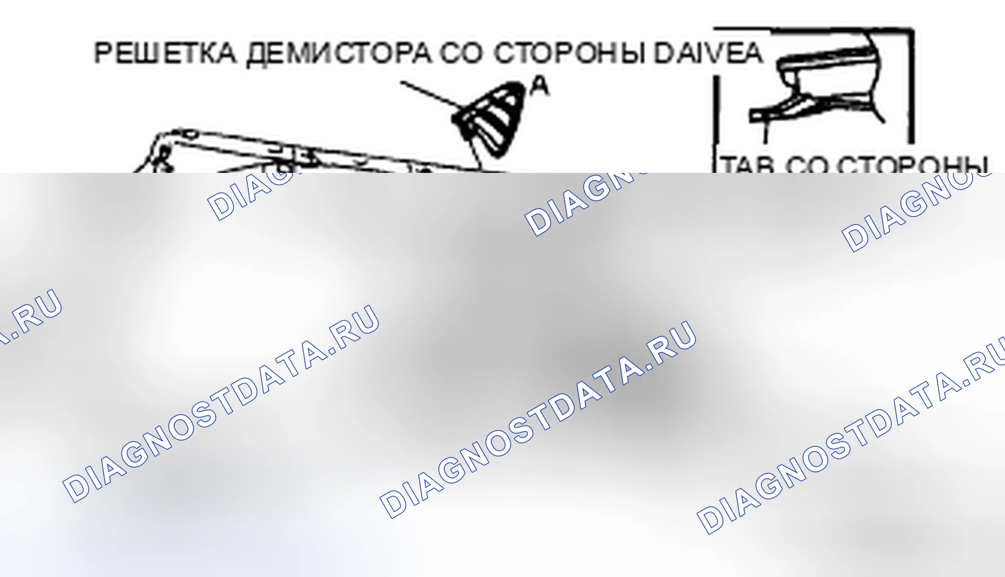 Рис. 44: Сторона водителя. Mazda CX-7 I