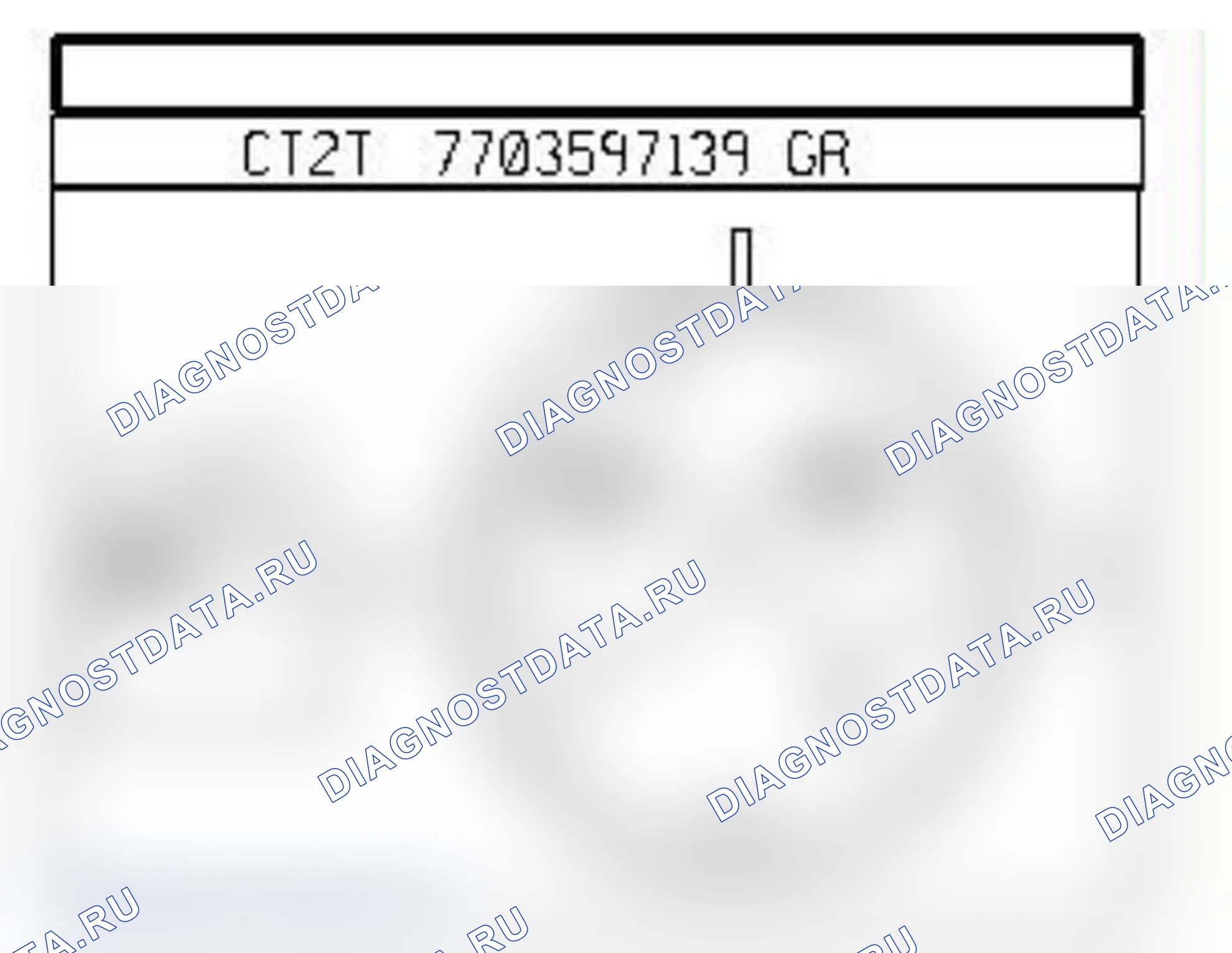 Распиновка разъёма 203 — Элдвиг. стеклопод. водит. двери. Renault Logan I