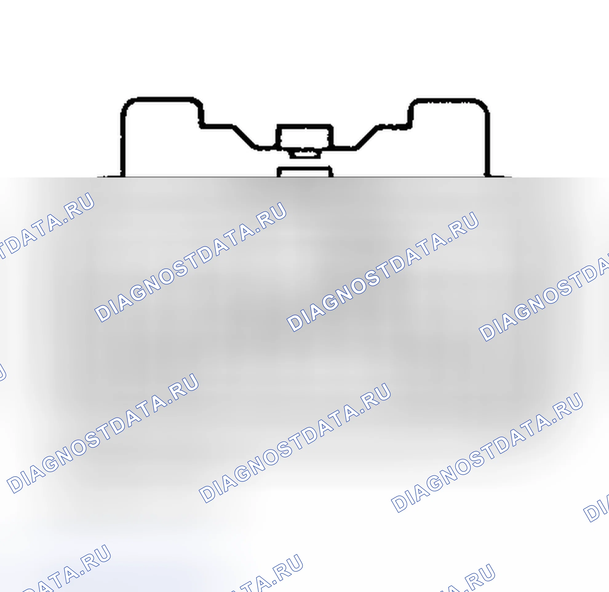 Рис. 7: Индикатор блокировки дифференциала. Toyota RAV4 I