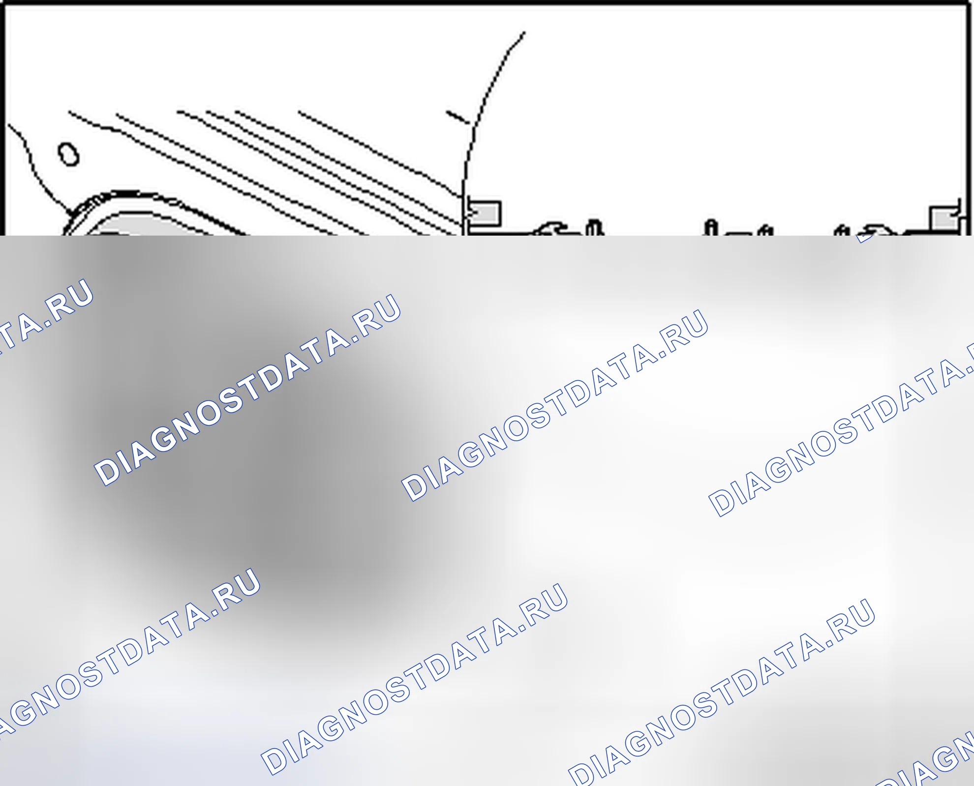 Рис. 81: УПЛОТНЕНИЕ ОБОГРЕВА И КОНДИЦИОНЕРА / МОТОРНОГО ОТСЕКА. Volkswagen Passat B6