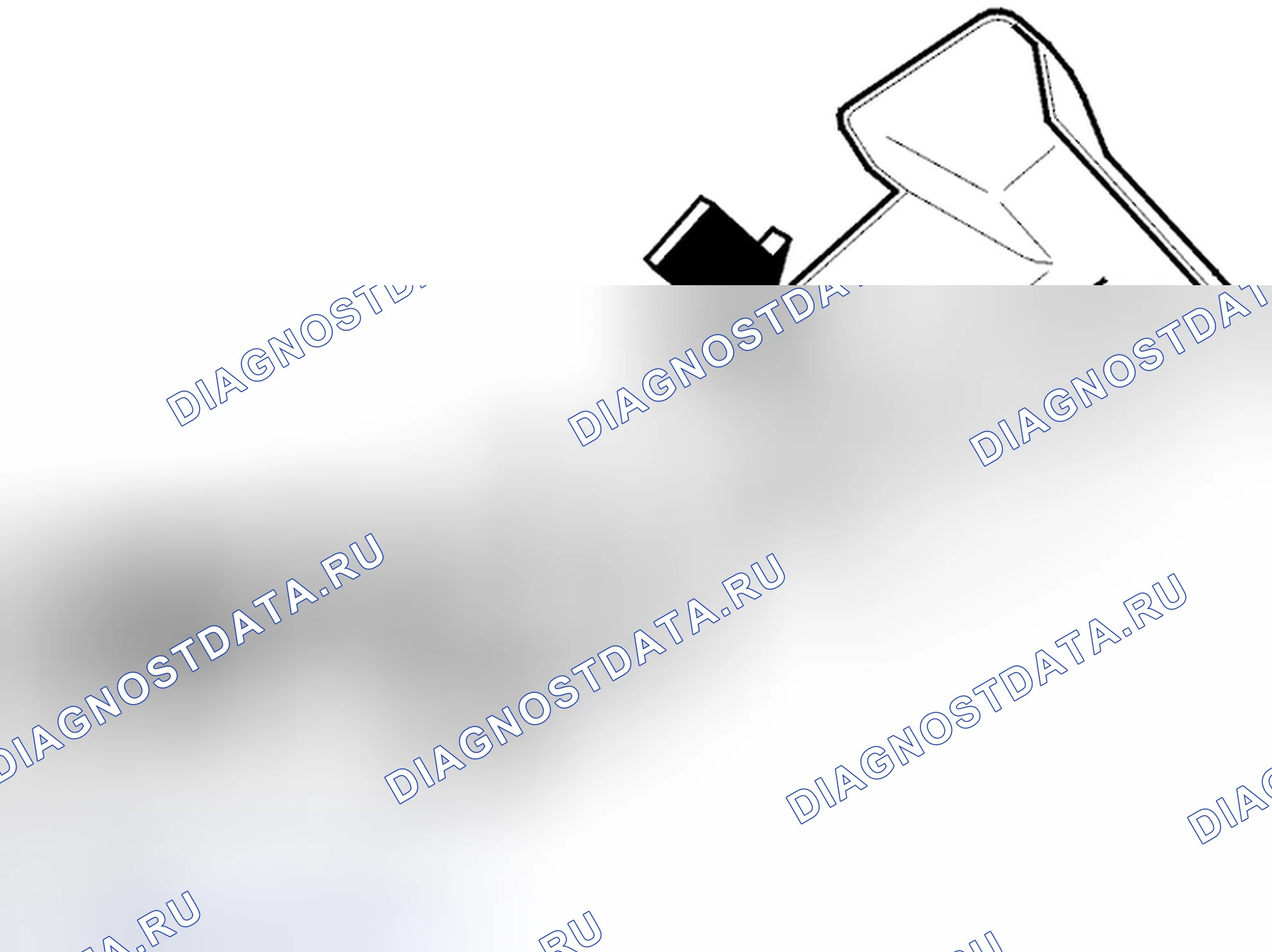 Рис. 55: Б. Ремонт шарниров крышки. Volvo C70 I