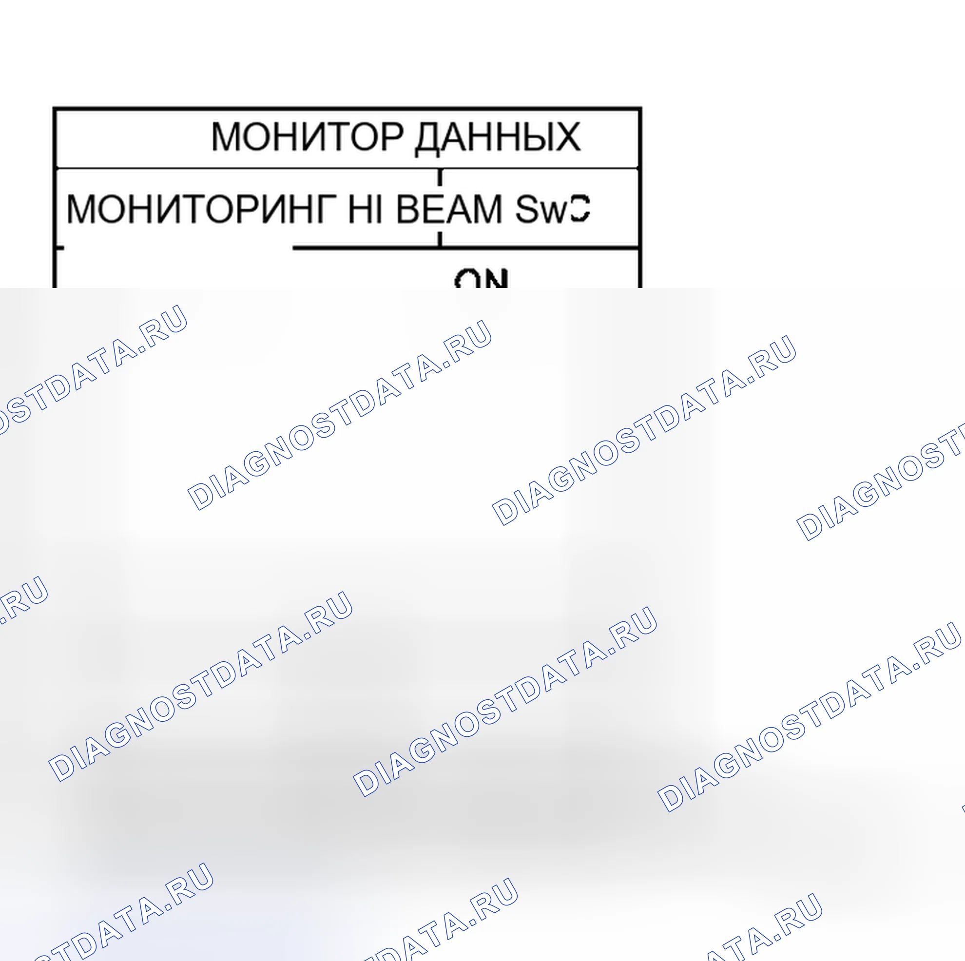 Рис. 81: Фара не меняется на дальний свет (с обеих сторон). Honda Life I