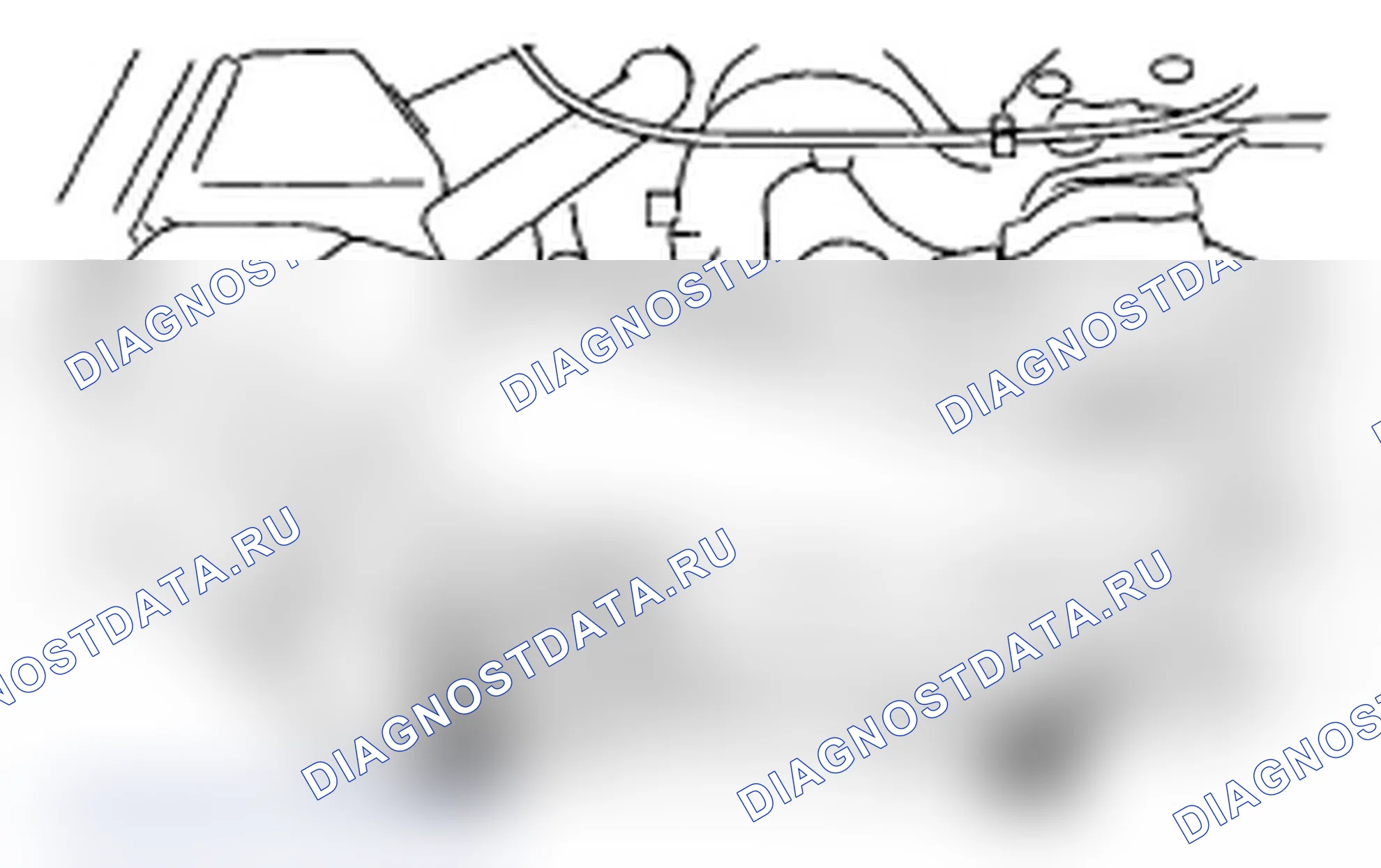Рис. 478: Установочные болты для воздухозаборного канала. Subaru Impreza WRX GD/GG рестайлинг 2