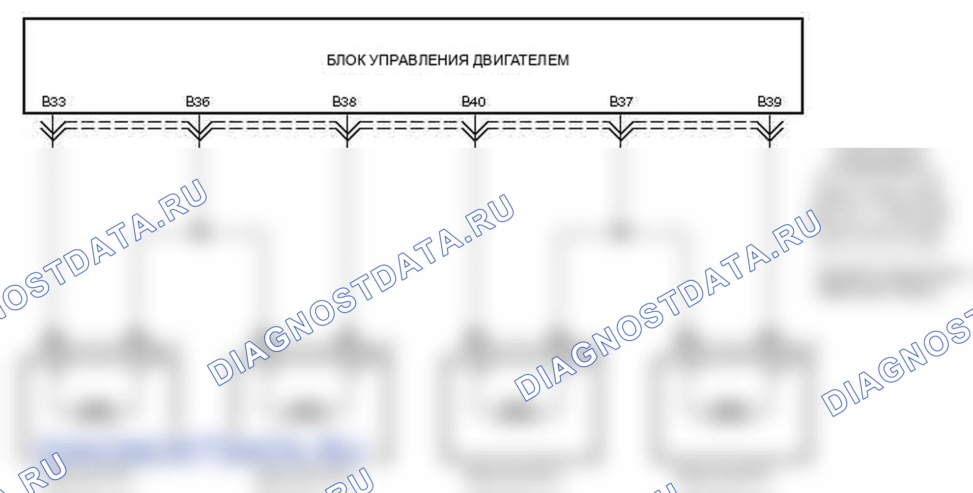 P1645: Неисправность напряжения питания инжектора. Kia Sorento BL