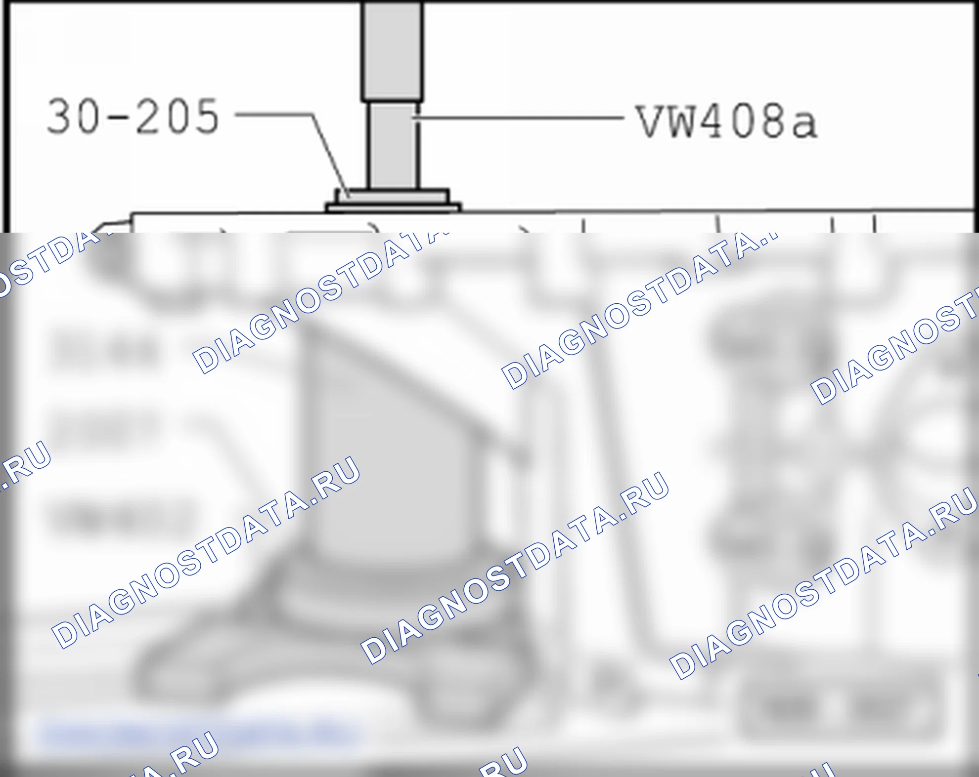 Удлинённая зажимная втулка. Volkswagen Golf Mk5