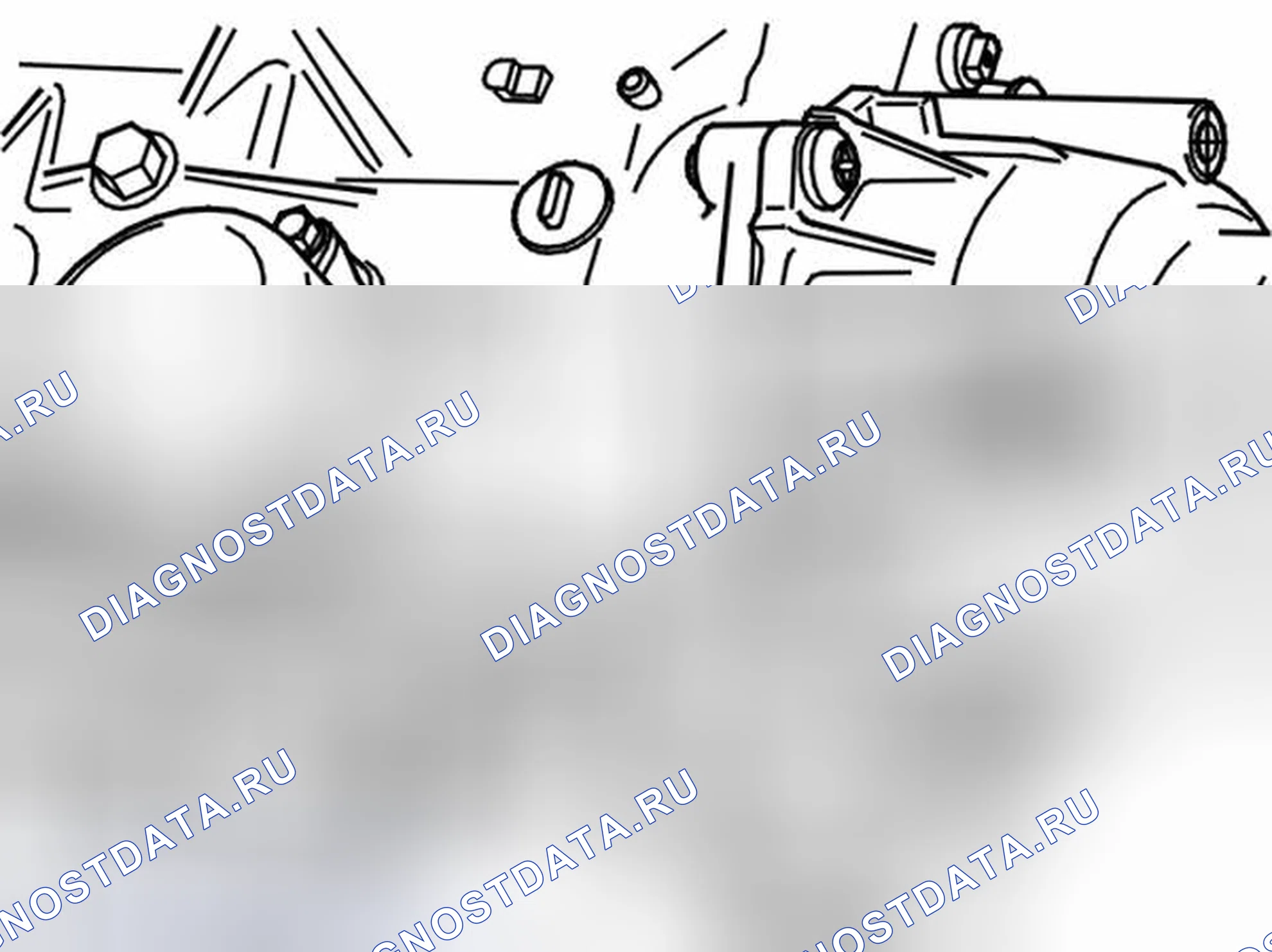 Рис. 1483: УСТАНОВКА ДАТЧИКА. Volvo XC90 I