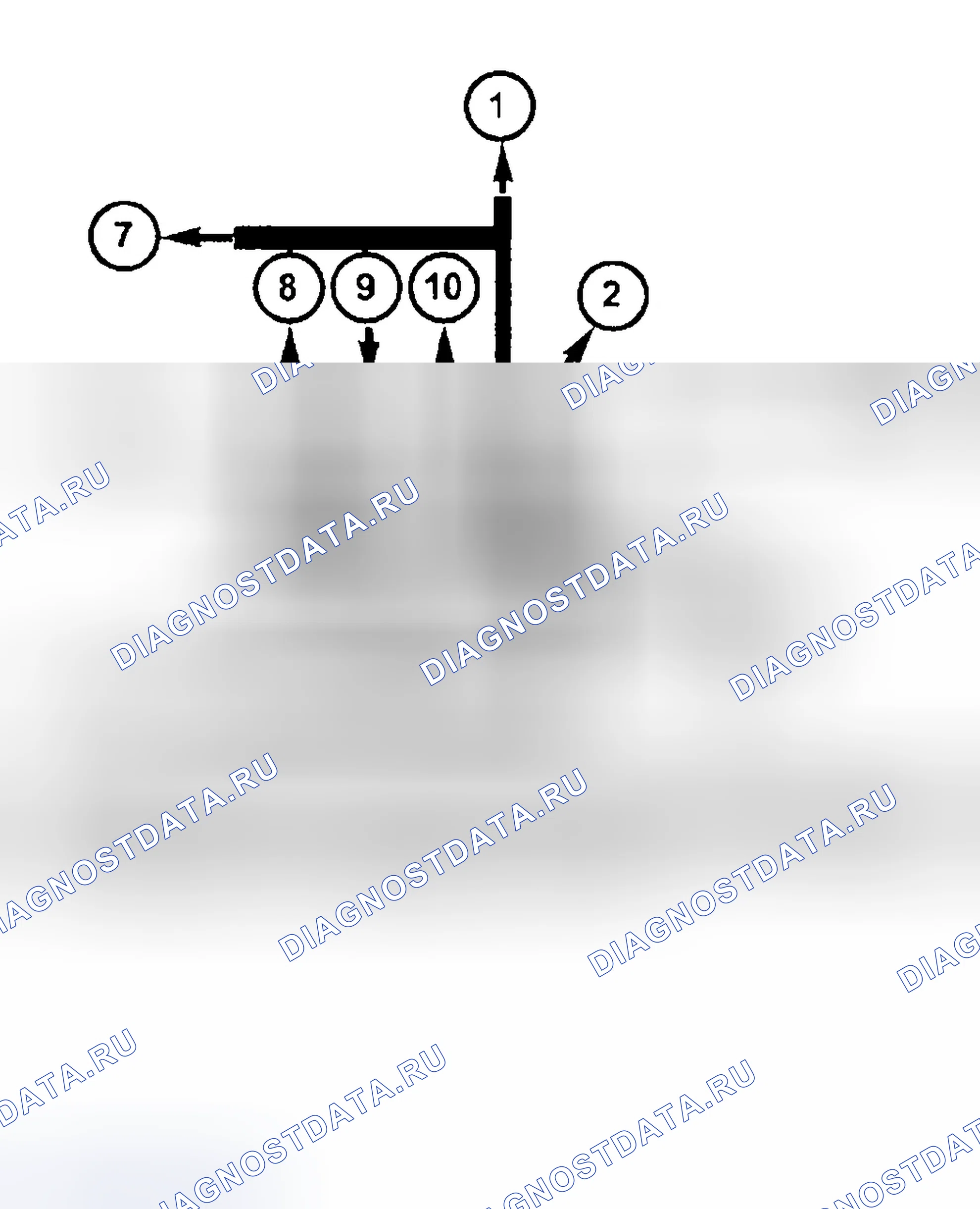 Рис. 331: РУЧНОЙ КЛАПАН. Jeep Liberty I