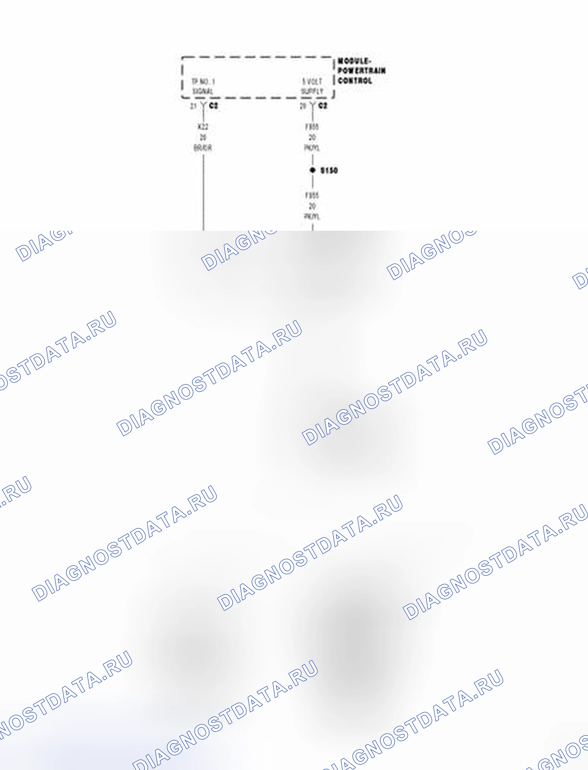 Рис. 69: Принципиальная схема. Dodge Cab & Chassis R3500 HD transition