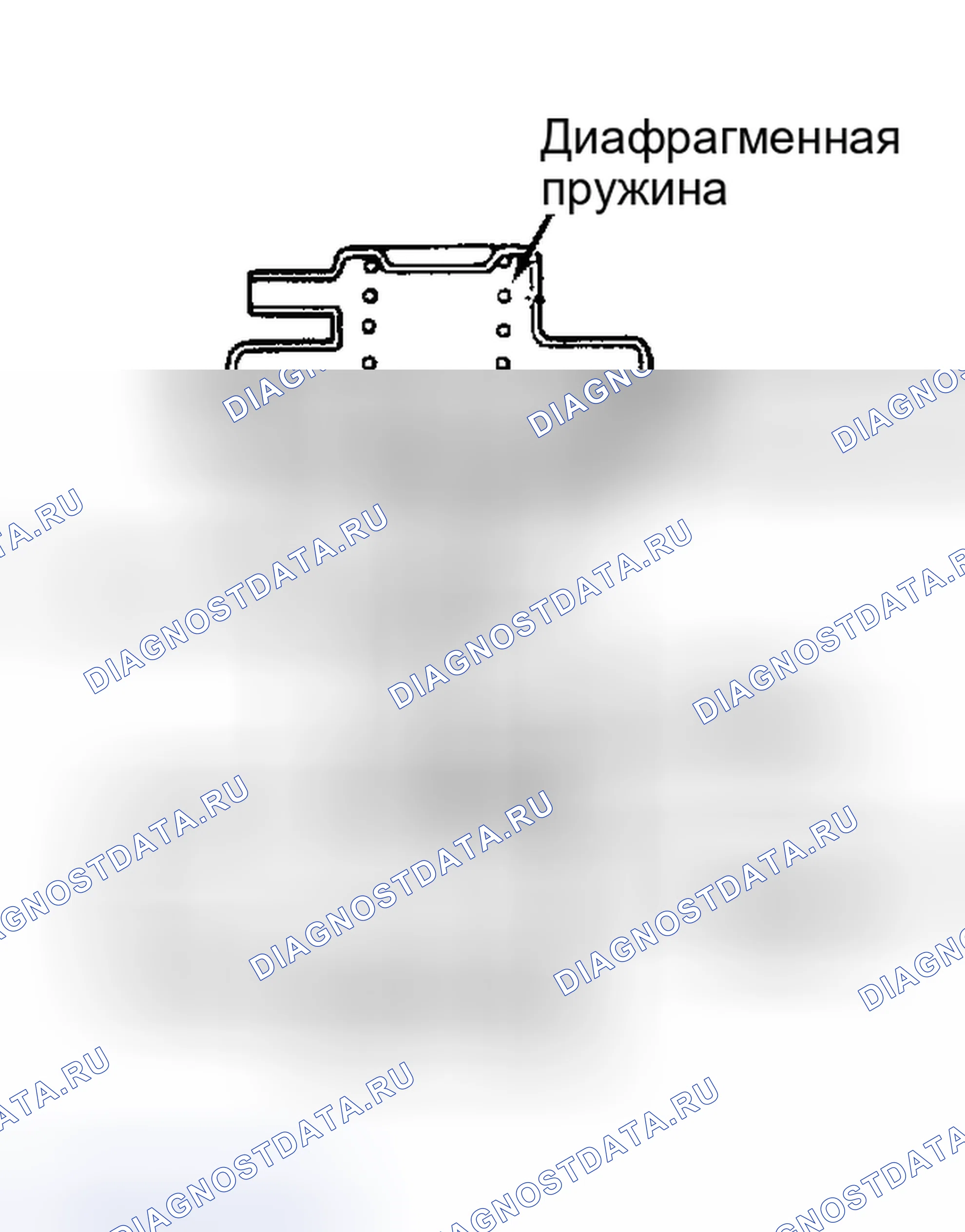 Рис. 12: Типовой клапан рециркуляция отработавших газов. Nissan 300ZX Z31