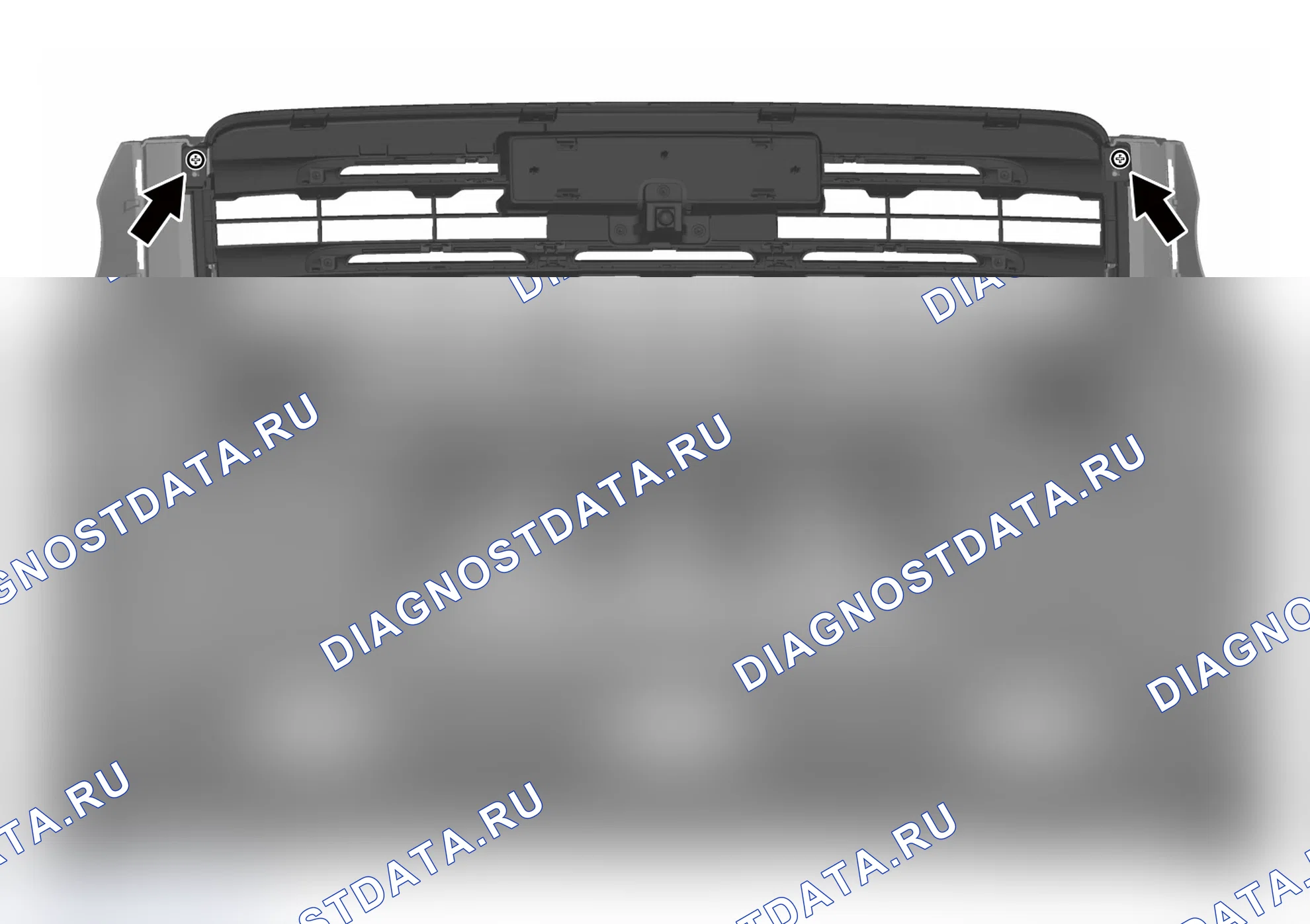 Как снять и установить решётку радиатора — Haval Dargo. Haval Dargo I