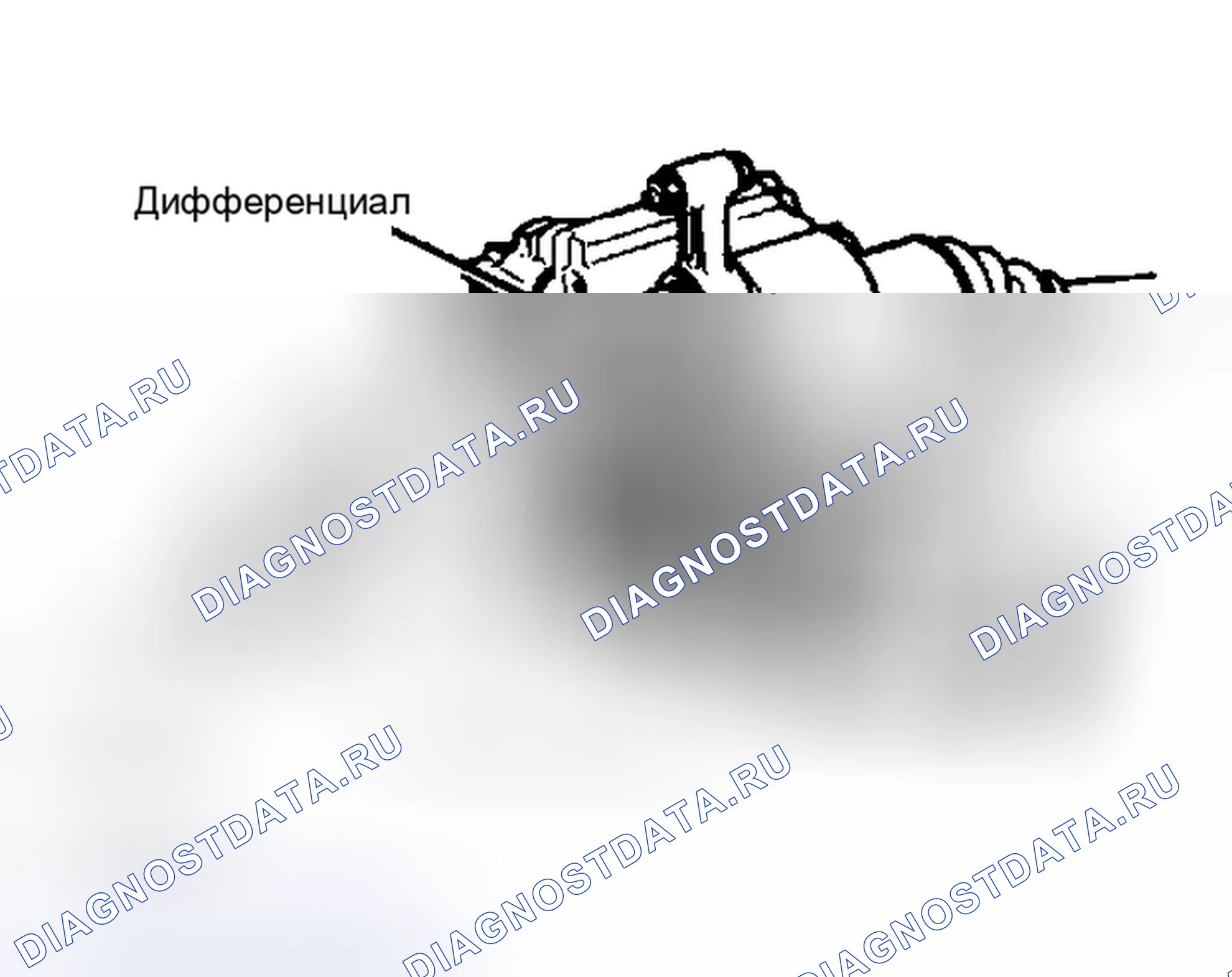Рис. 2: Peugeot Link-Mounted PC8 дифференциал. Peugeot 505 I