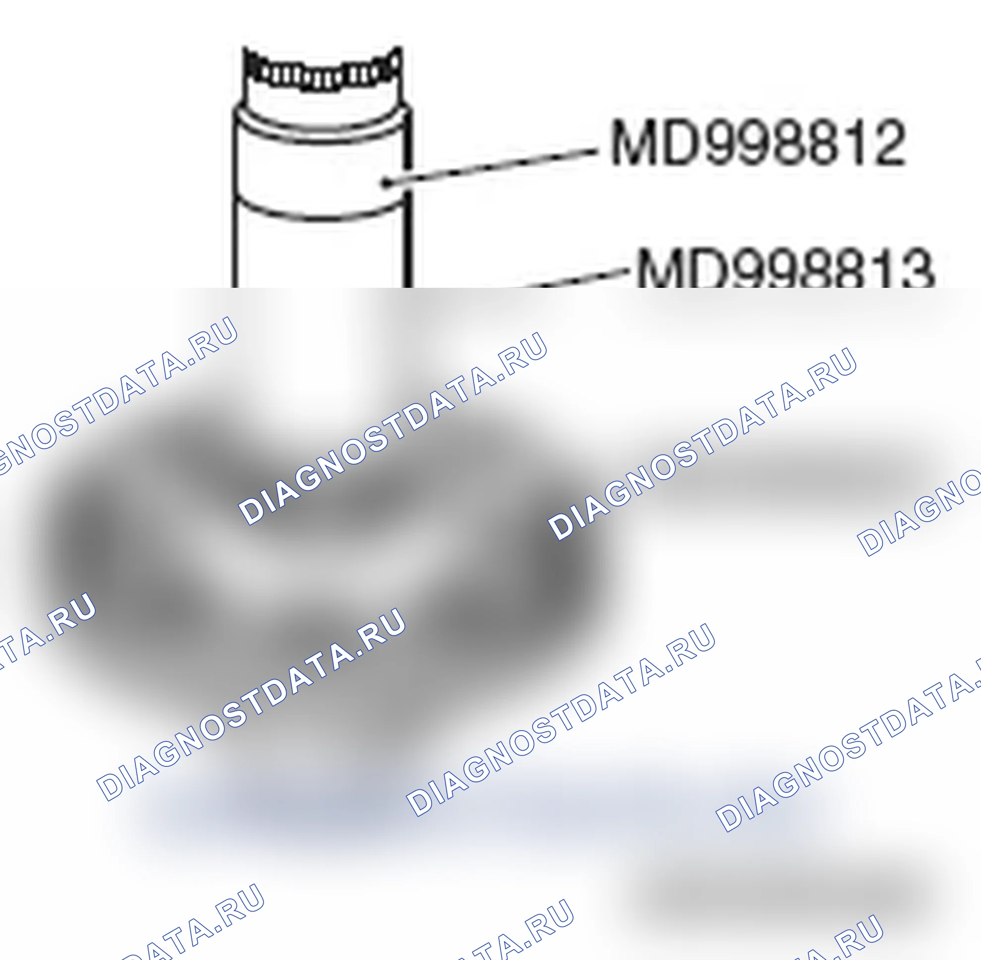 Рис. 303: >> B <<МОНТАЖ ПОДШИПНИКА РЕДУКТОРА. Mitsubishi Lancer Ralliart X рестайлинг