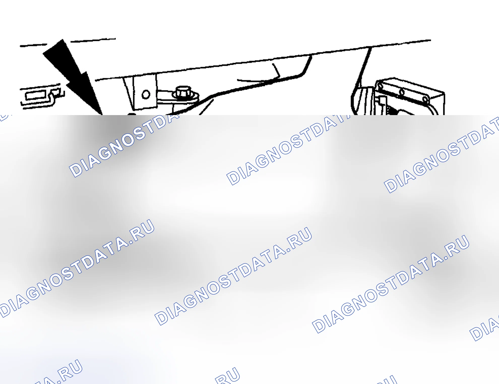 Рис. 2400: Удаление. Ford Pickup F250 Super Duty I