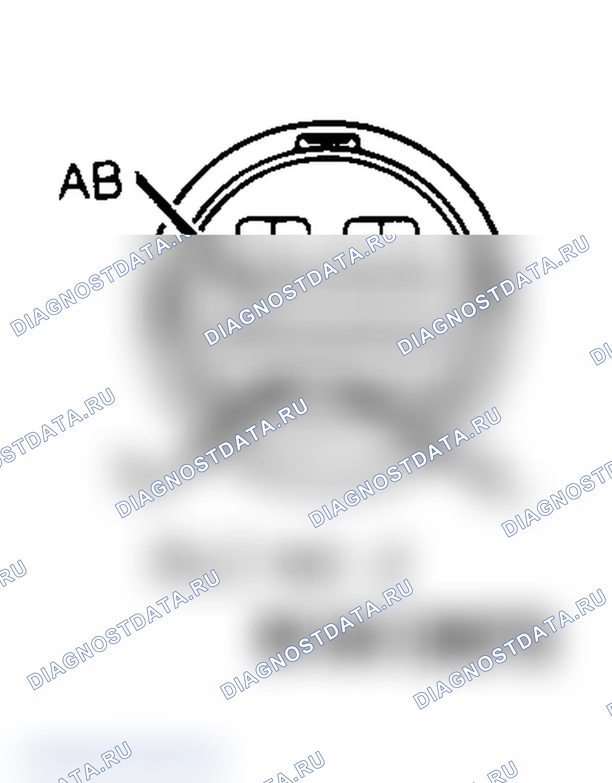 Рис. 23: Вход в самодиагностику. Lexus LS I