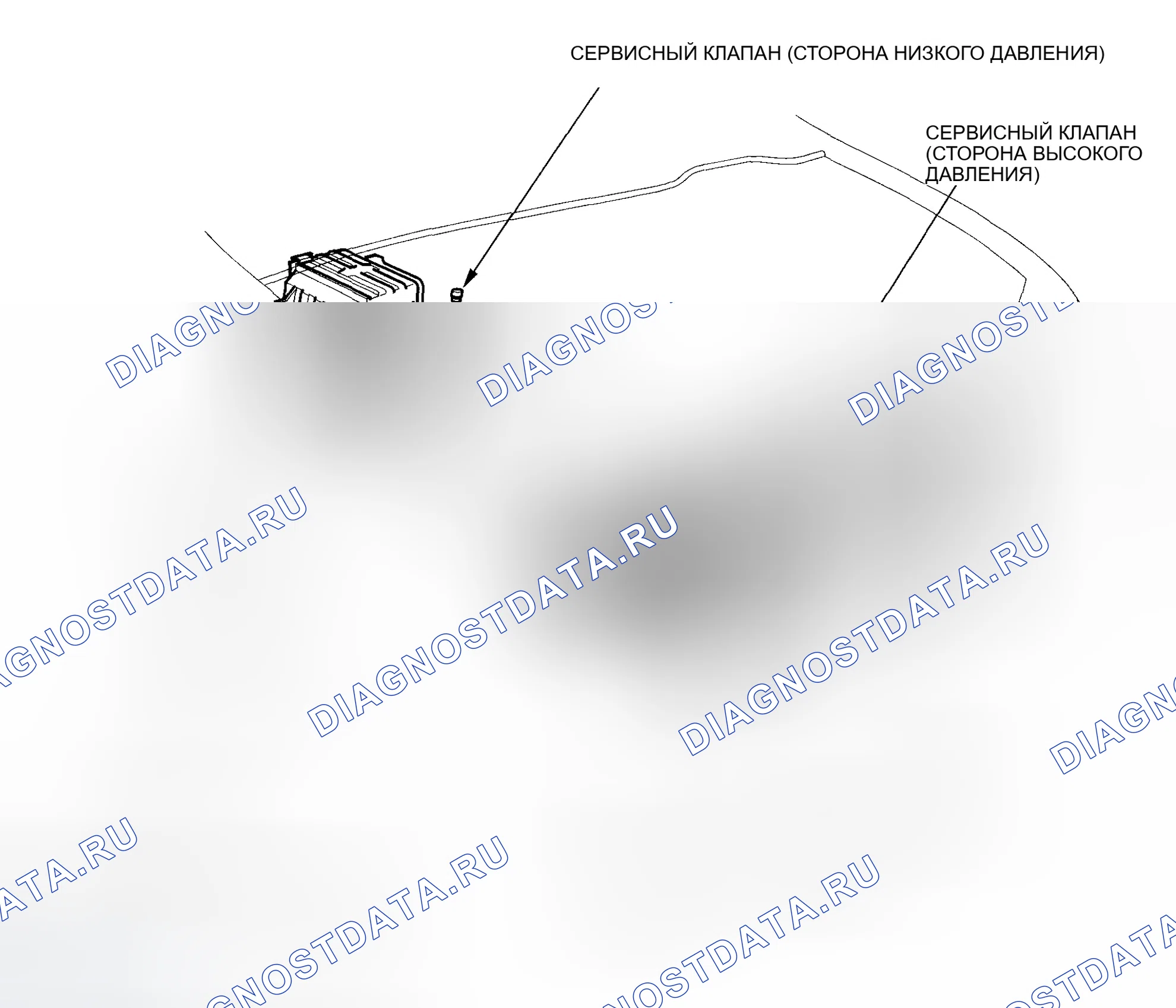 Рис. 74: Индекс расположения компонентов. Honda Accord VI