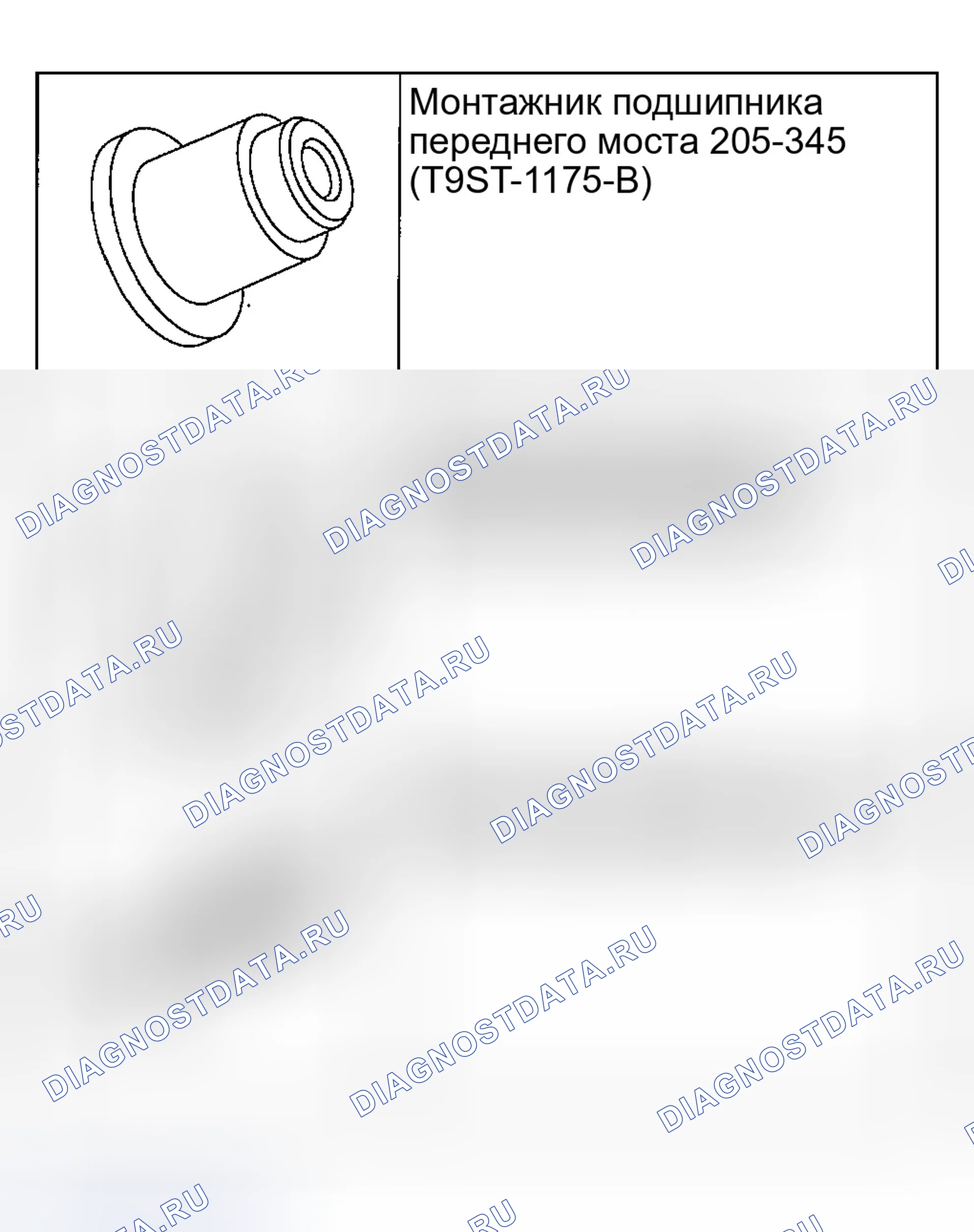 Рис. 115: Специальные инструменты. Ford Explorer Sport Trac I