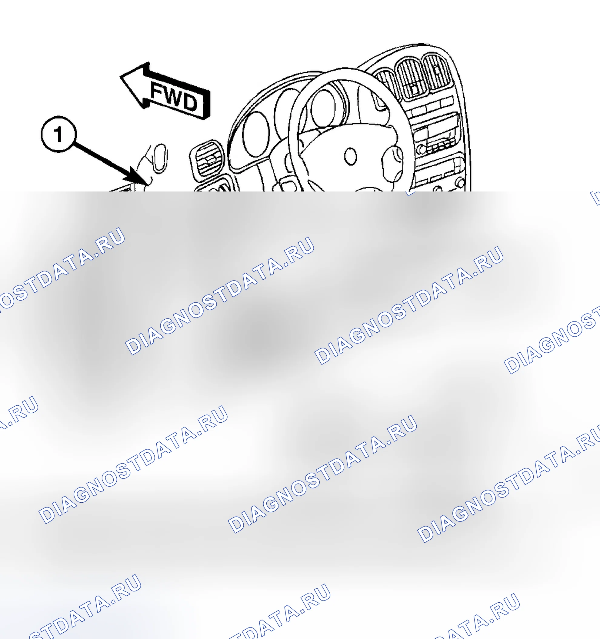 Рис. 18: ДЕМОНТАЖ. Dodge Grand Caravan IV