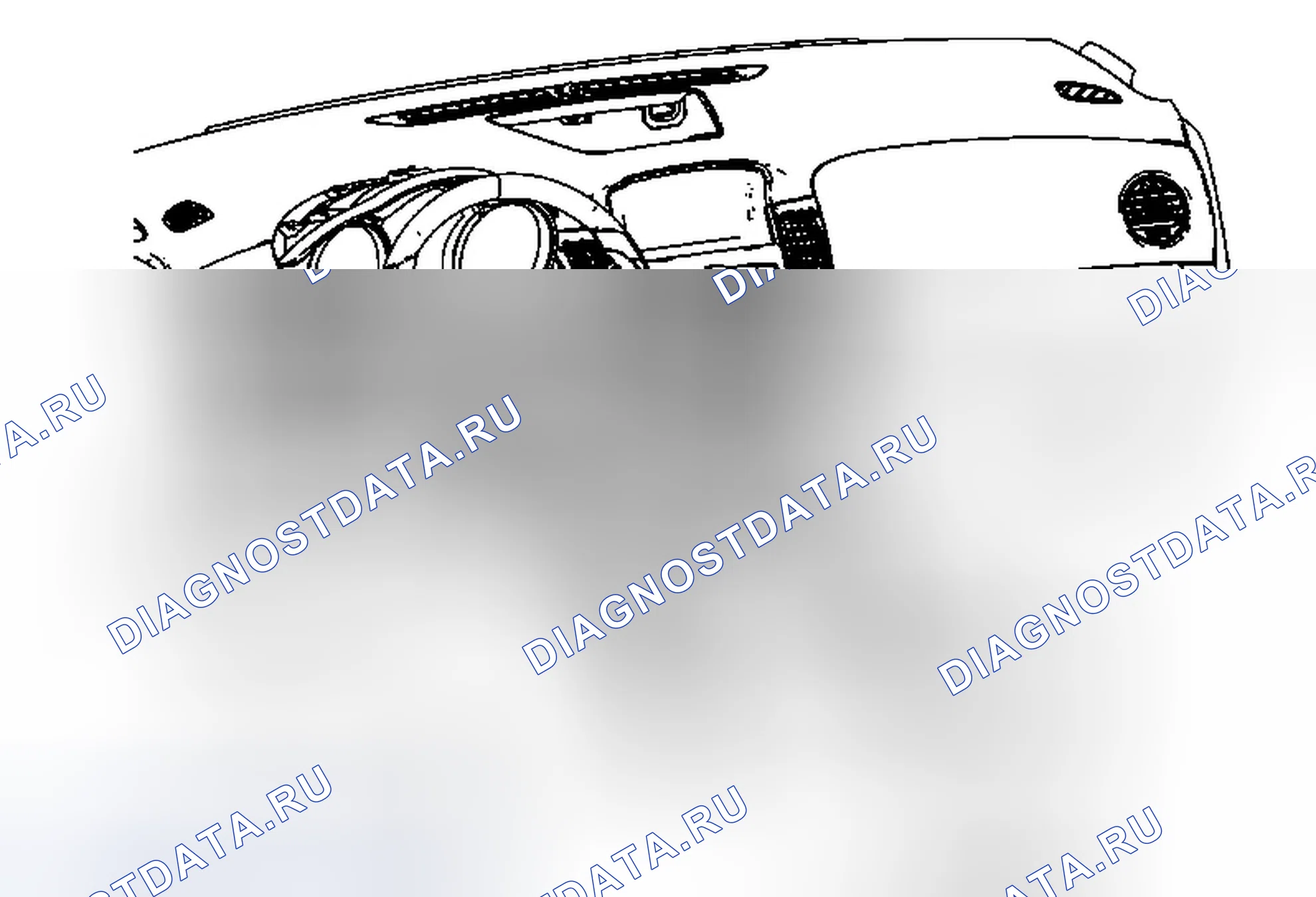 Рис. 70: Замена нижней обрезной панели приборной панели - левая сторона. Chevrolet Cruze I рестайлинг