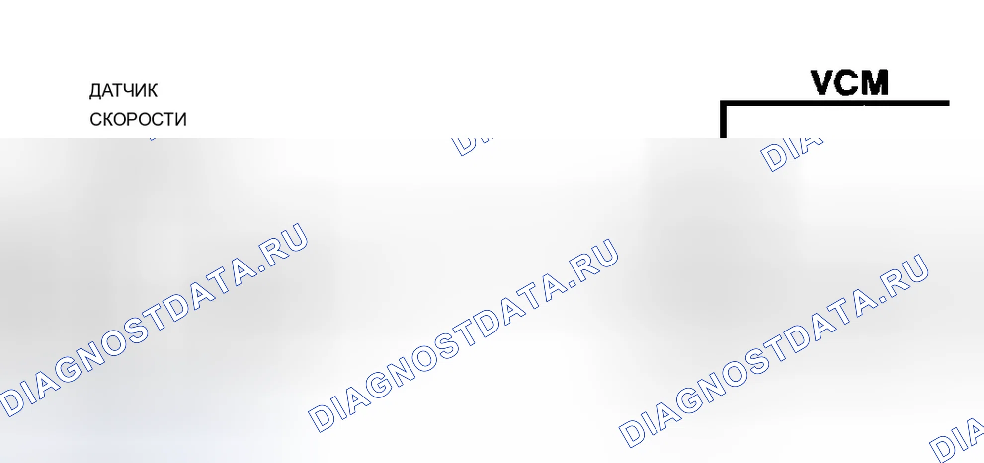 Рис. 27: Схема расшифровка кода ошибки P0500. Chevrolet Blazer S15