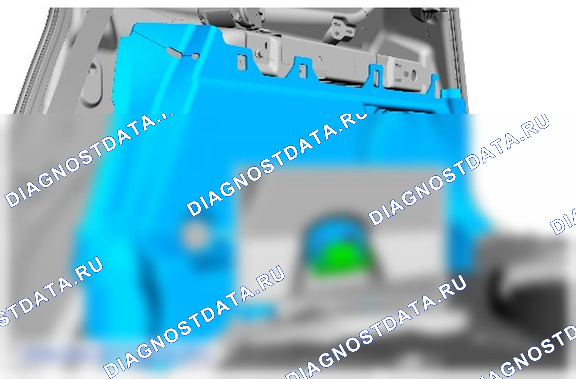 Обивка пространства загрузки — Фургон: описание и работа. Ford Mondeo V