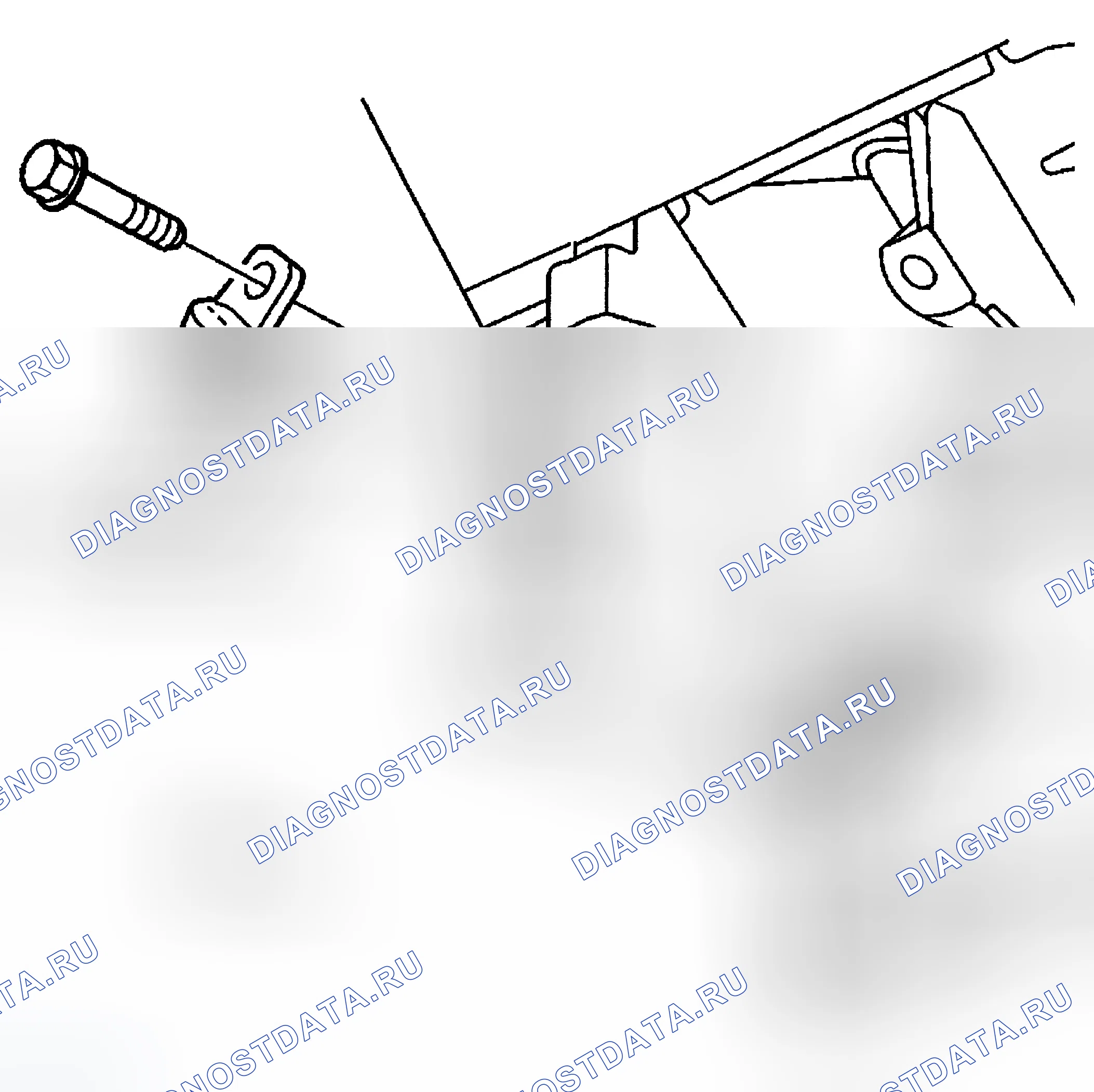 Рис. 14: Датчик положения коленчатого вала. Chevrolet Silverado 1500 HD 