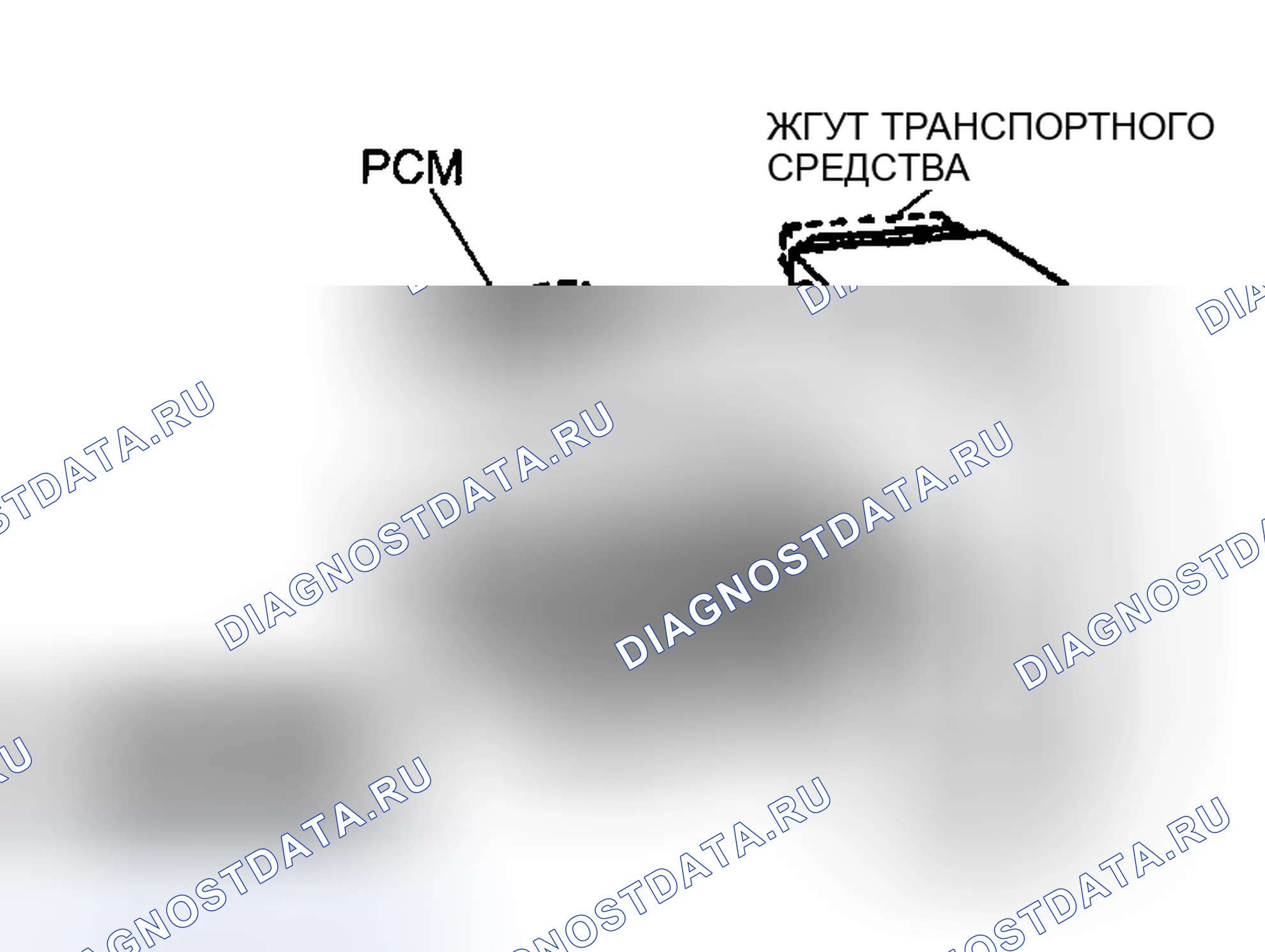 Рис. 1: Использование SST (150-контактная break-out box (тестер-адаптер)). Mazda Tribute I рестайлинг