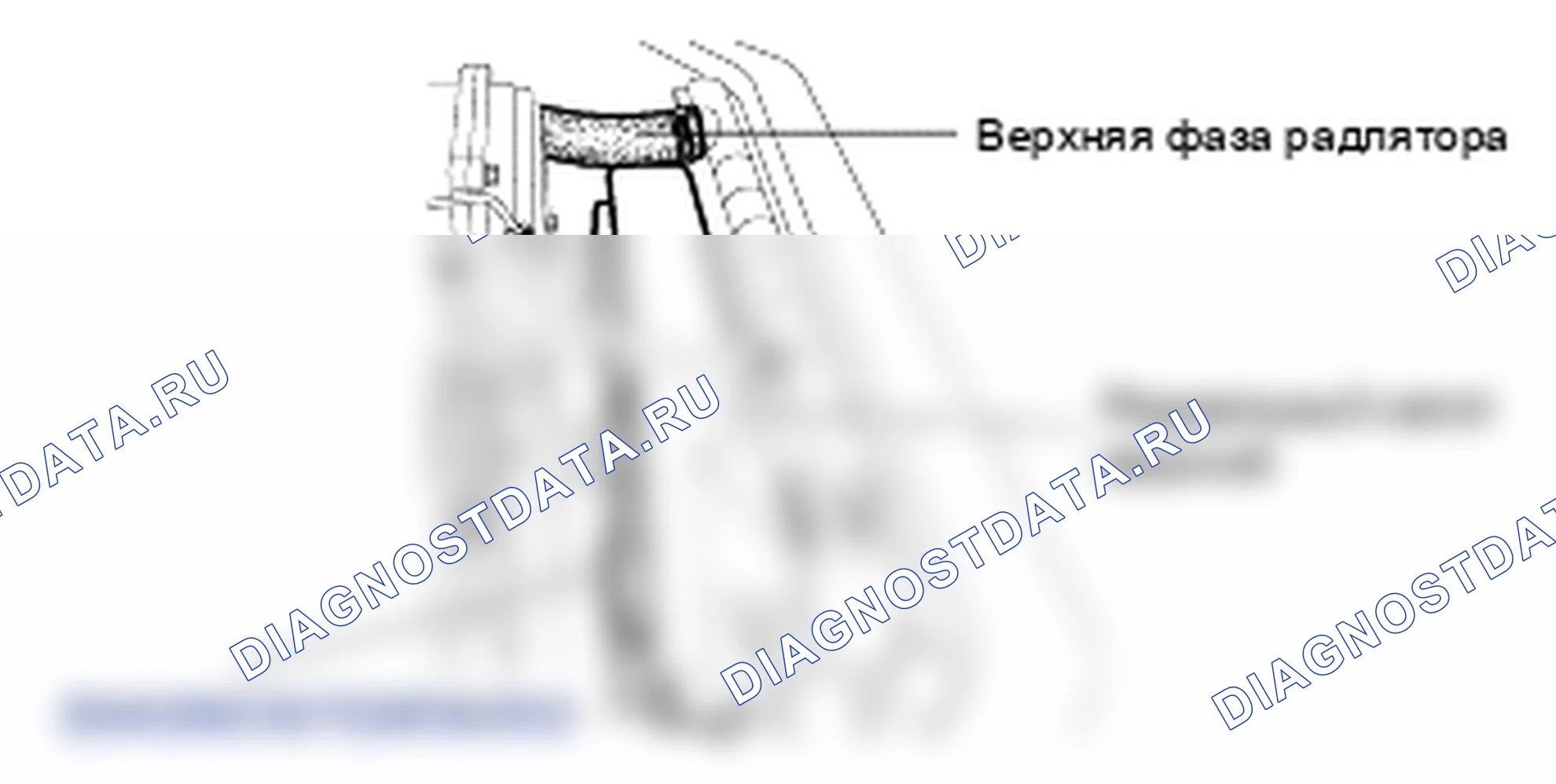 Снятие радиатора. Kia Sorento BL