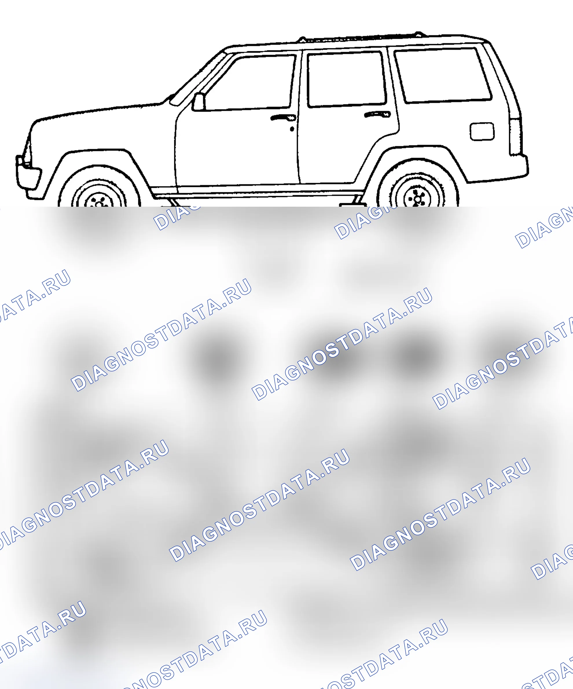 Рис. 11. Jeep Wagoneer XJ