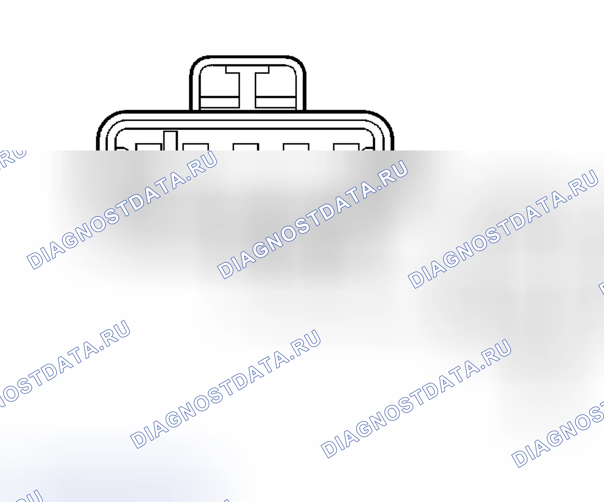 Рис. 103: ТОЧЕЧНОЕ ИСПЫТАНИЕ T: LFC 16 / расшифровка кода ошибки B2909 - НЕИСПРАВНОСТЬ ДАТЧИКА НАТЯЖЕНИЯ РЕМНЯ. Hyundai Porter IV