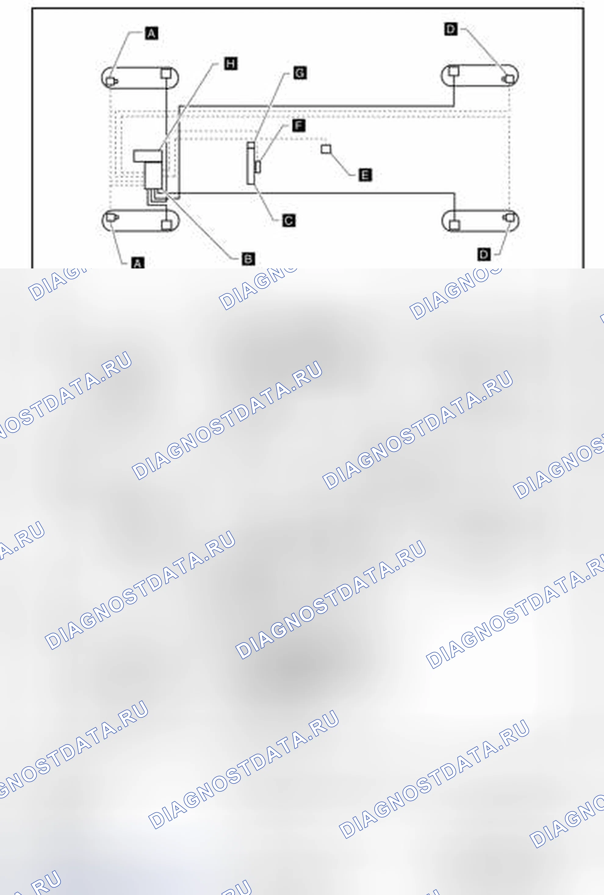 Рис. 2: Расположение компонентов. Honda N-VAN I