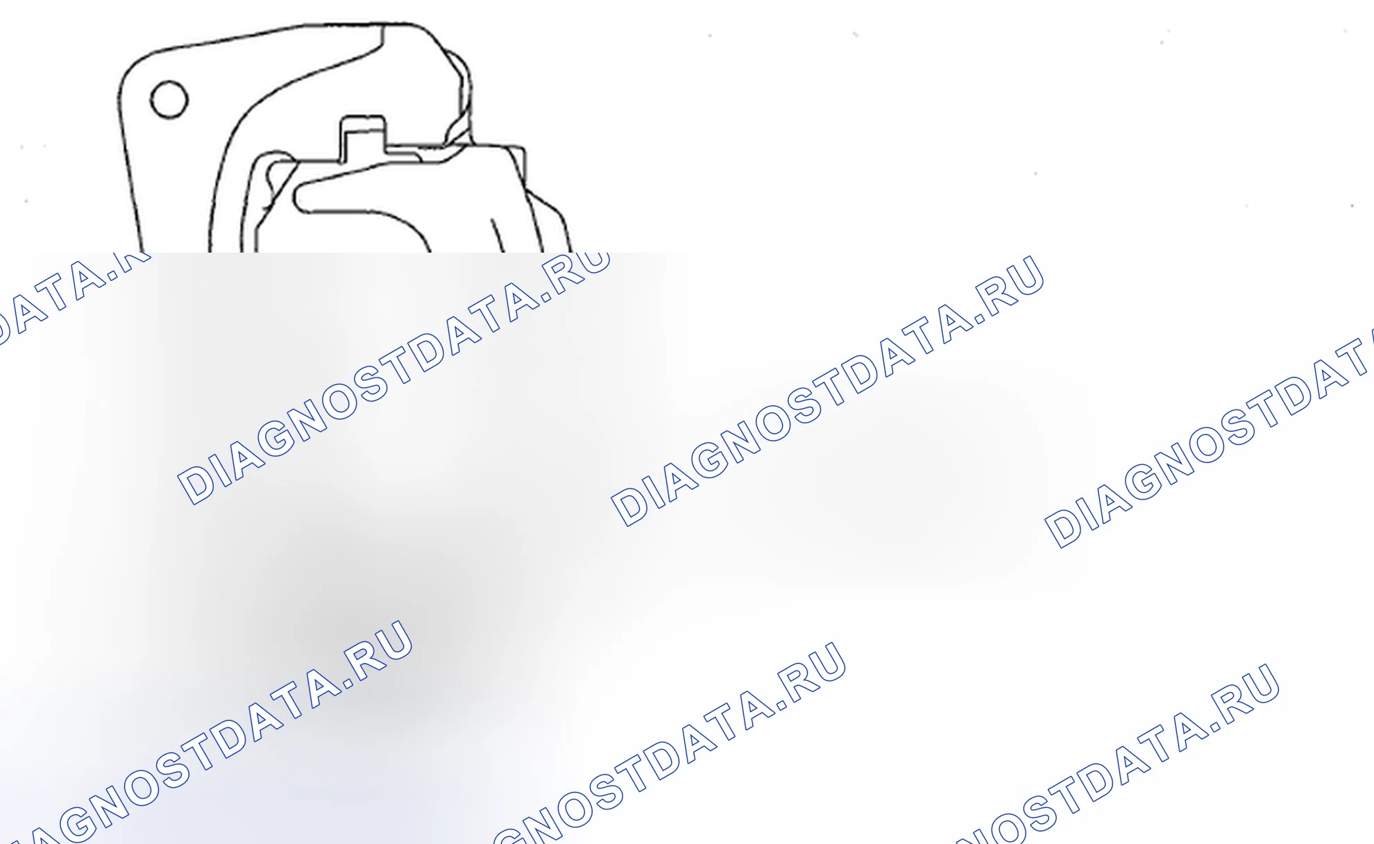 Рис. 1: ТОРМОЗНОЙ СУППОРТ. Subaru Impreza WRX GE рестайлинг