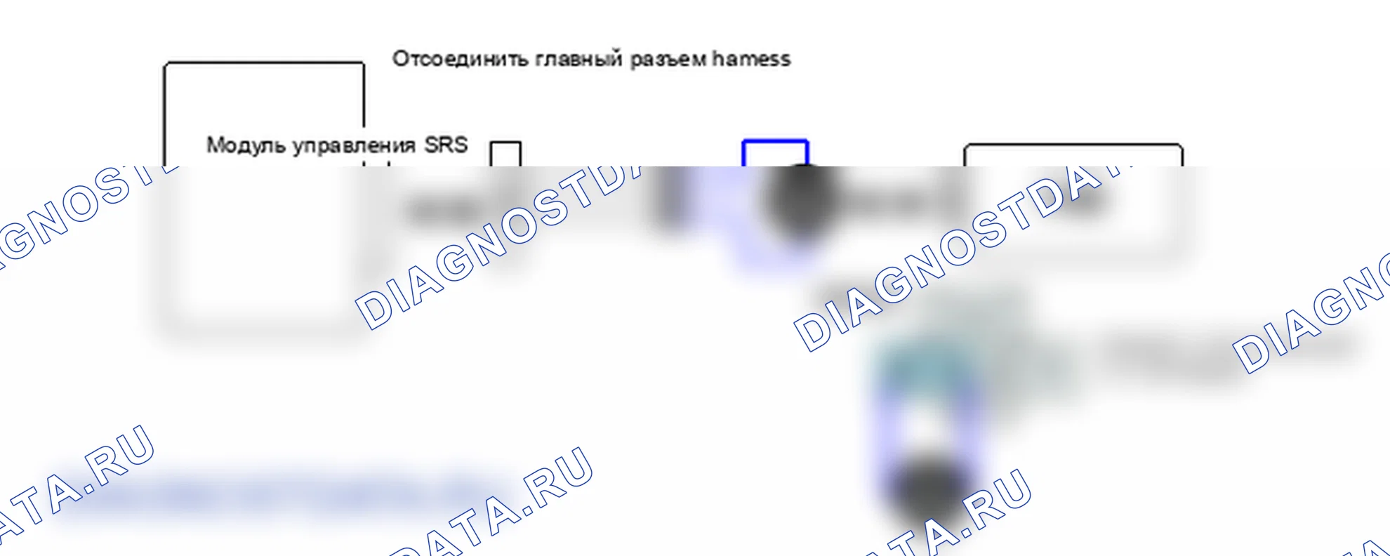 B1485: подушка безопасности пассажира 2-й ступени, слишком высокое сопротивление. Hyundai Accent LC