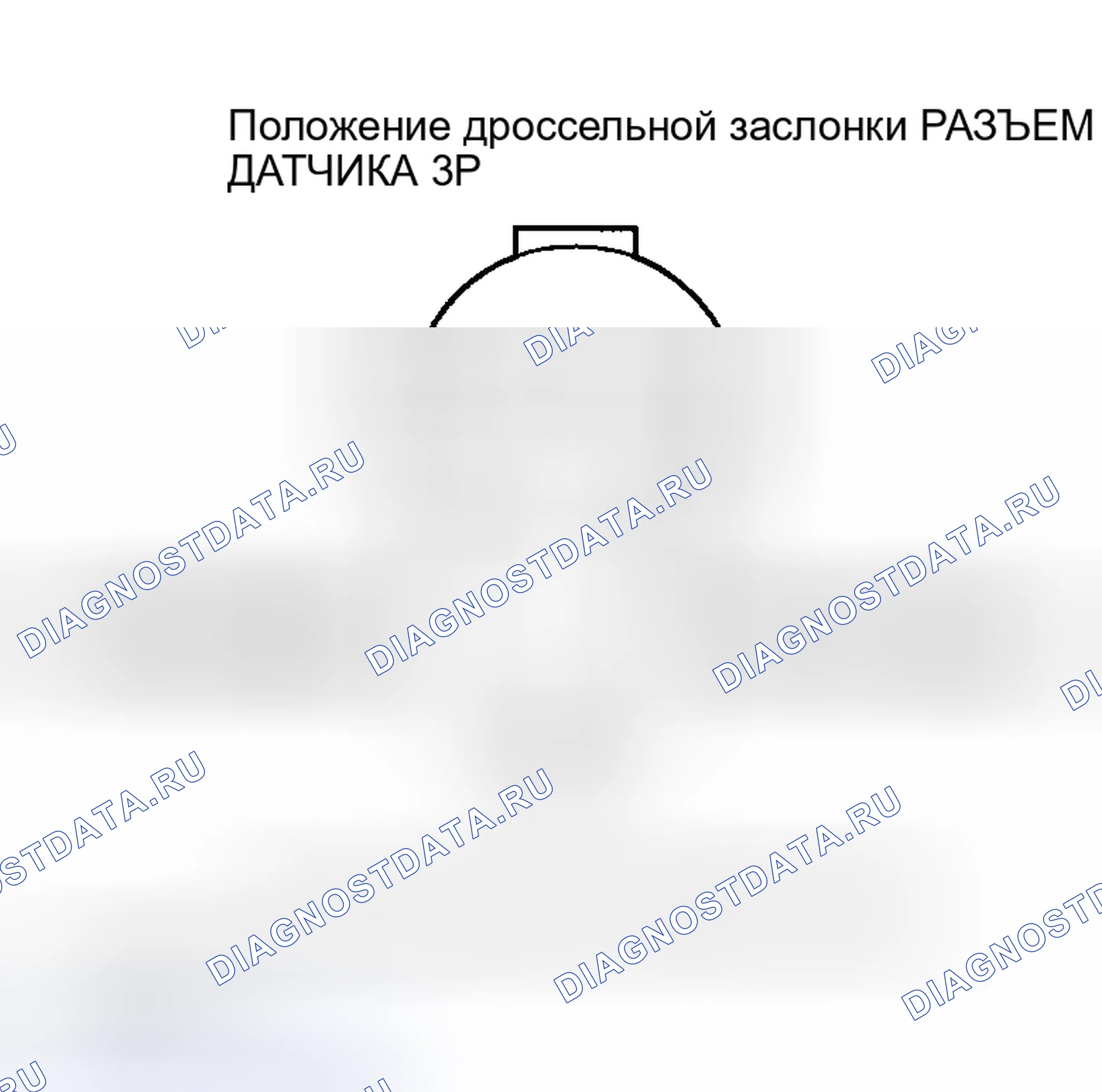Рис. 107: расшифровка кода ошибки P0122: Низкое напряжение цепи датчика Tp. Honda Accord VI